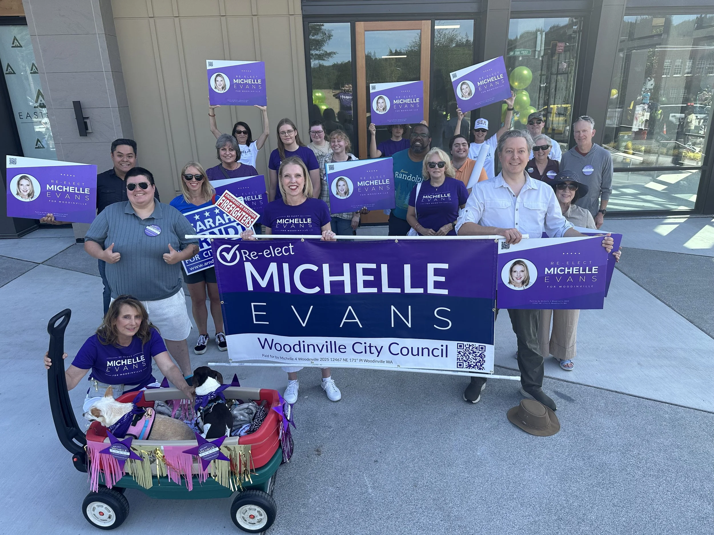 Eve-of-Election Sign-Wave — Monday, Nov 3!
