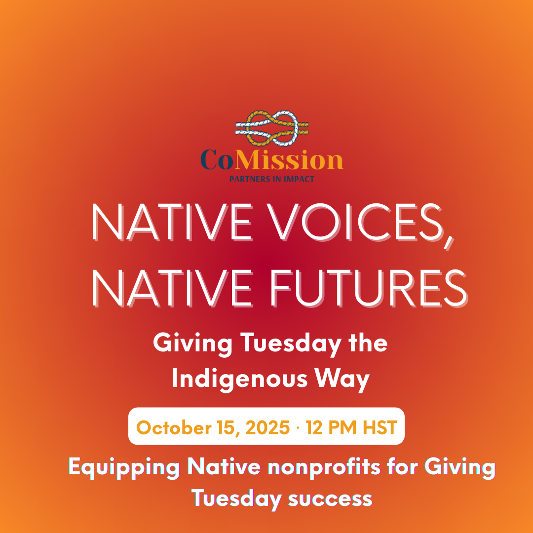October Strategy Jam: Native Voices, Native Futures