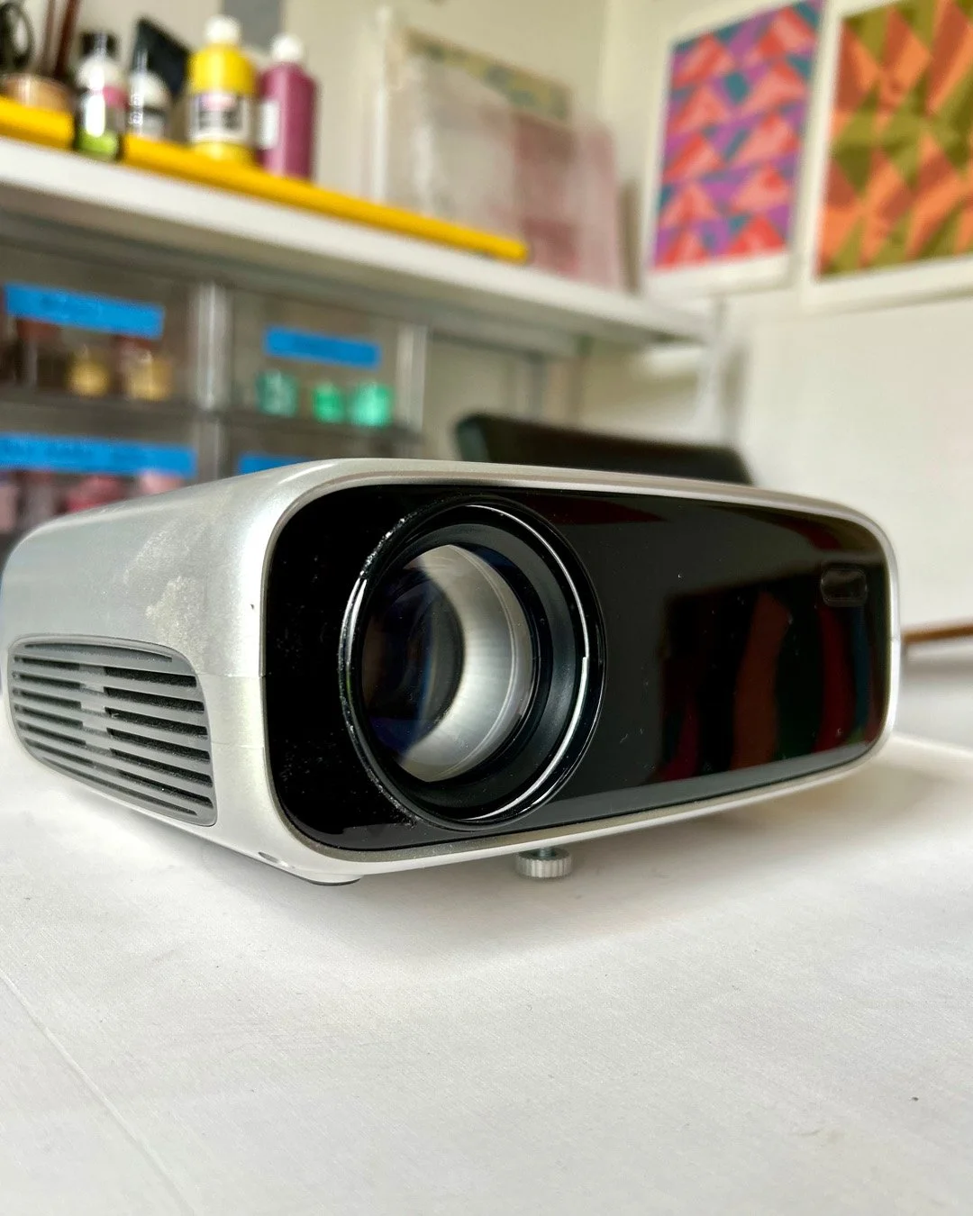 My trusty data projector...