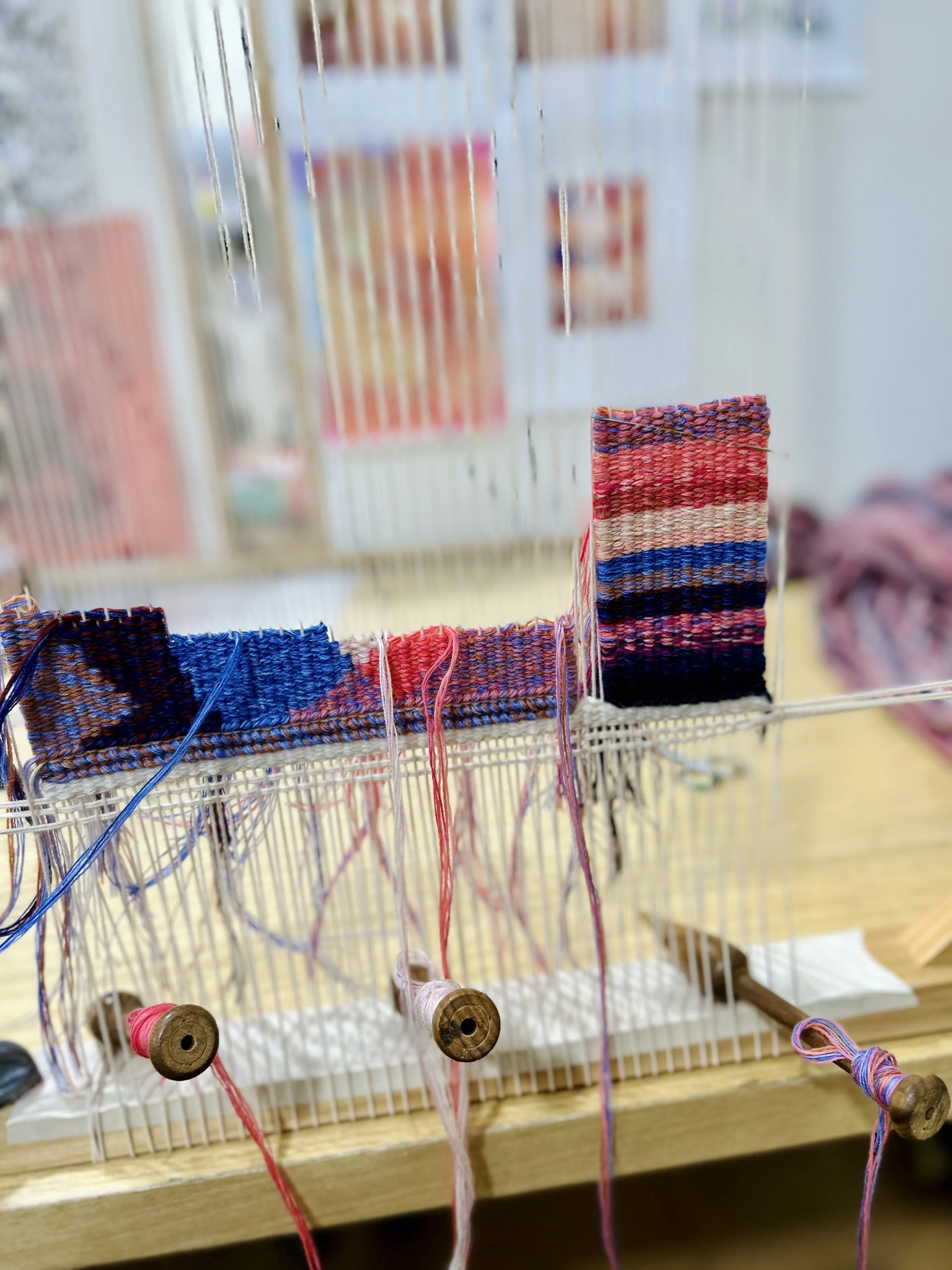 The beginnings of my next tapestry exploration...