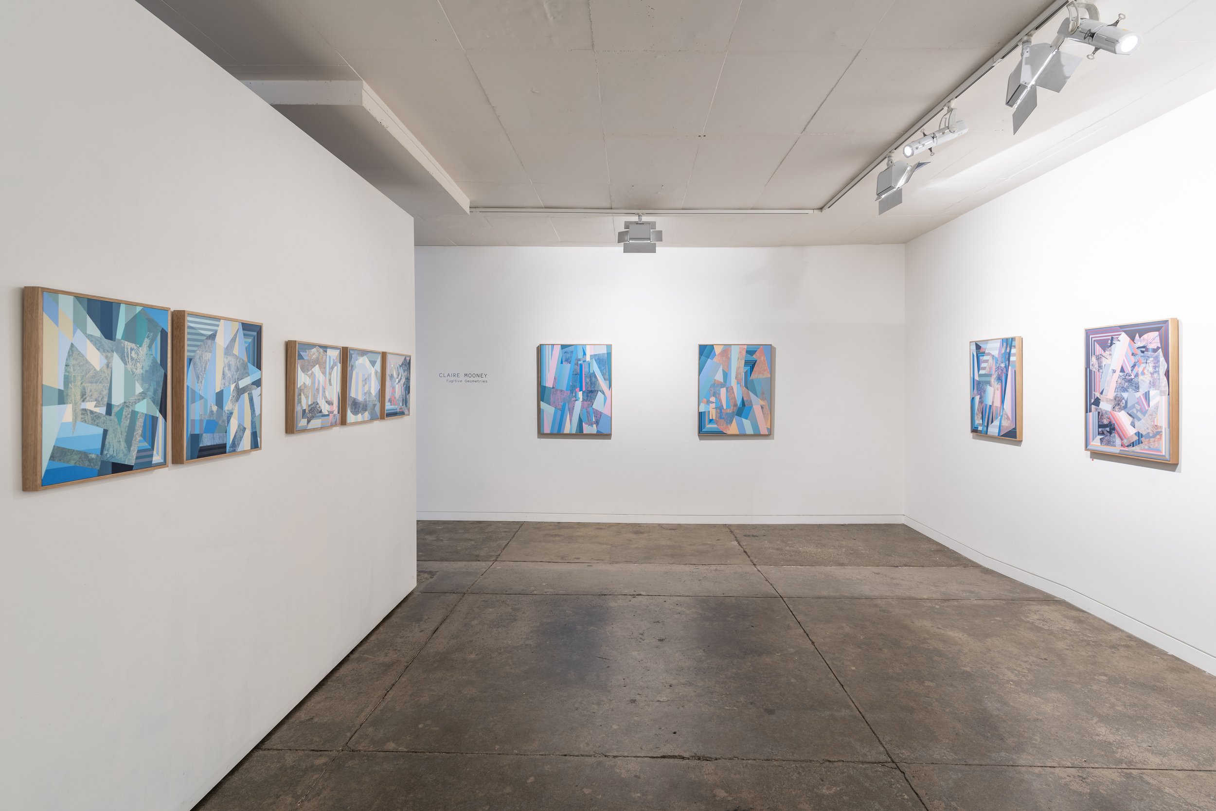Fugitive Geometries, Gallerysmith (installation). Image credit Christopher Sanders