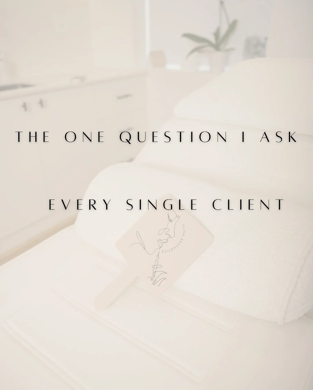 This question is the foundation of every treatment plan 
where enhancement begins with understanding you. 
🤍🪽
#AliraAesthetics #YourBeautyYourPace
#SydneyCityBeauty #BelmoreCosmeticClinic #SydneyAesthetics #SydneyBeauty  #AliraAesthetics