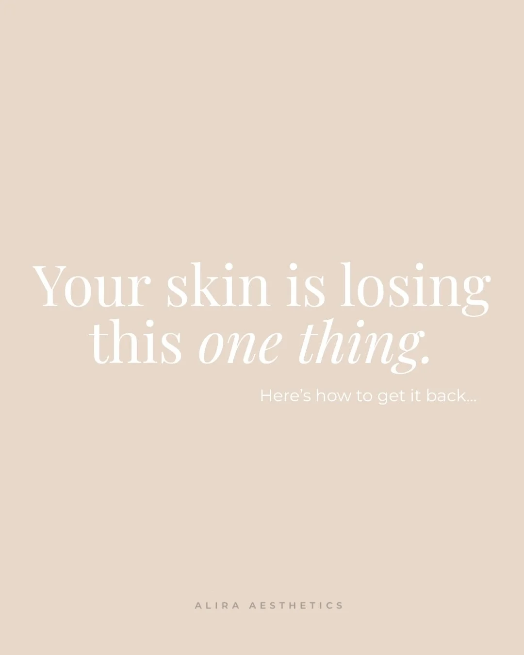 Your skin changes long before you notice it in the mirror ✨

From our mid 20s, collagen, elastin and hydration naturally begin to decline. The goal is to support your skin and restore its glow

Book a consultation via the link in bio 

Name: Julia Va