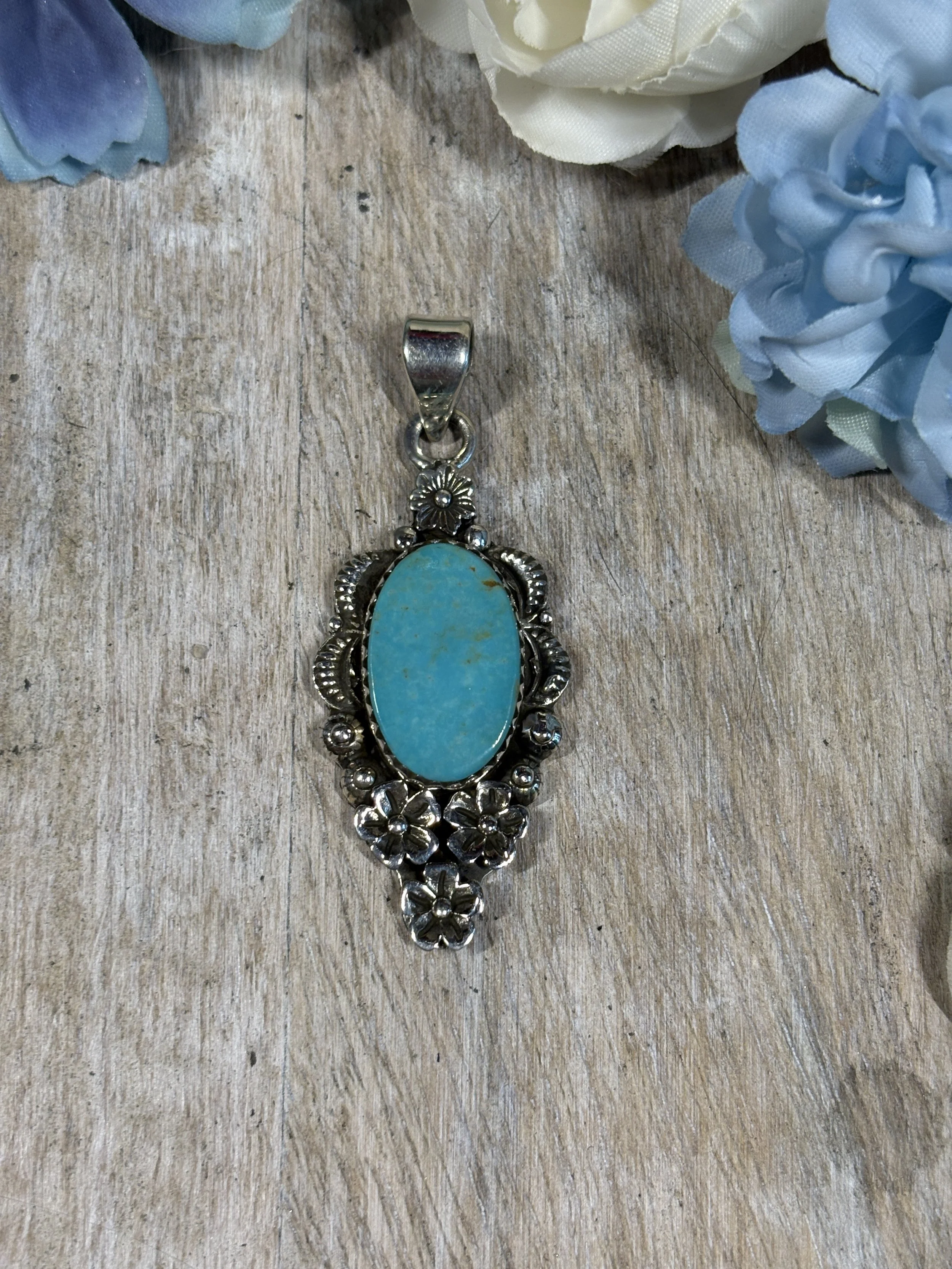 Kingman Turquoise Pendant