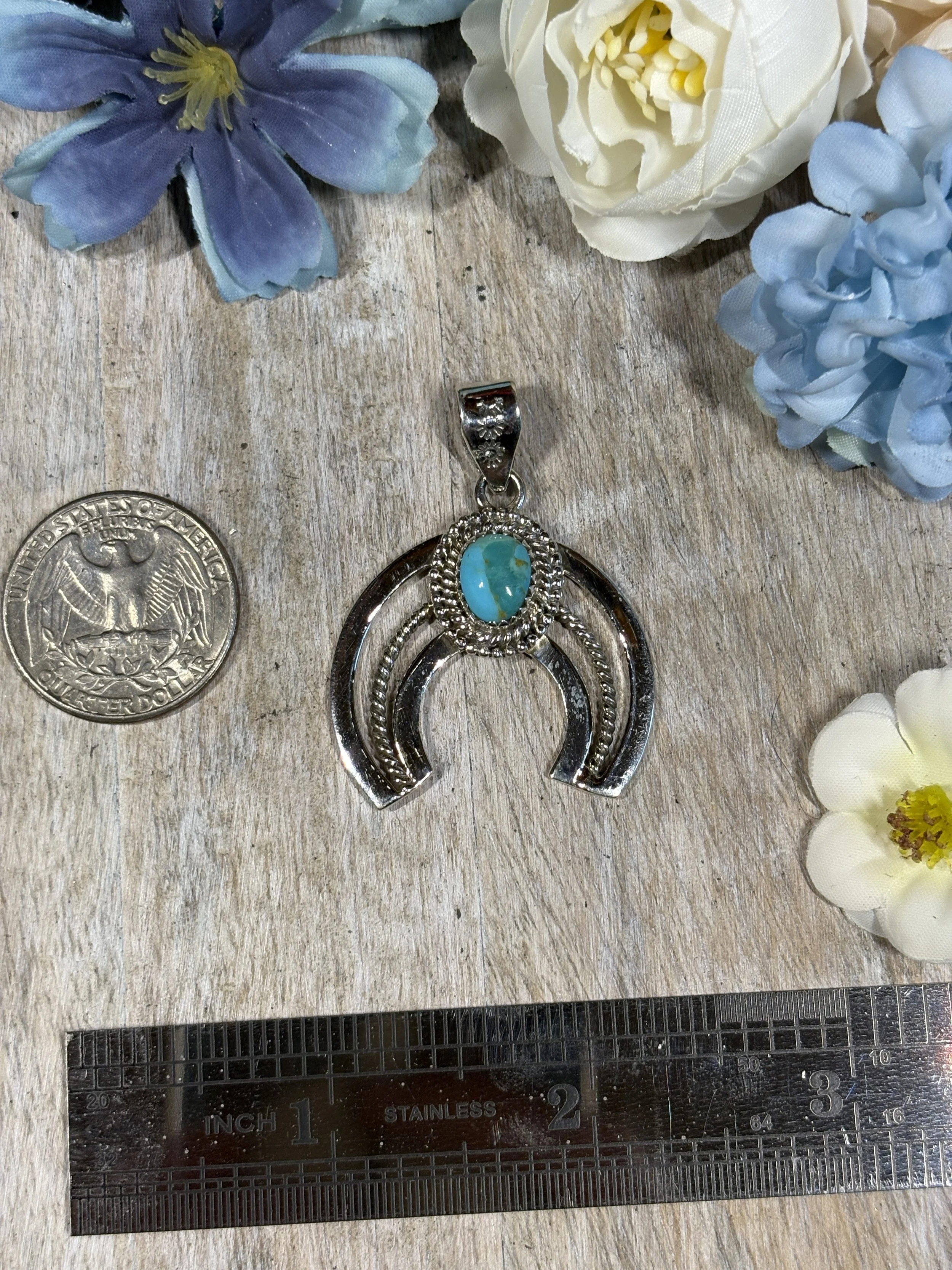 Kingman Turquoise pendant 6.JPG