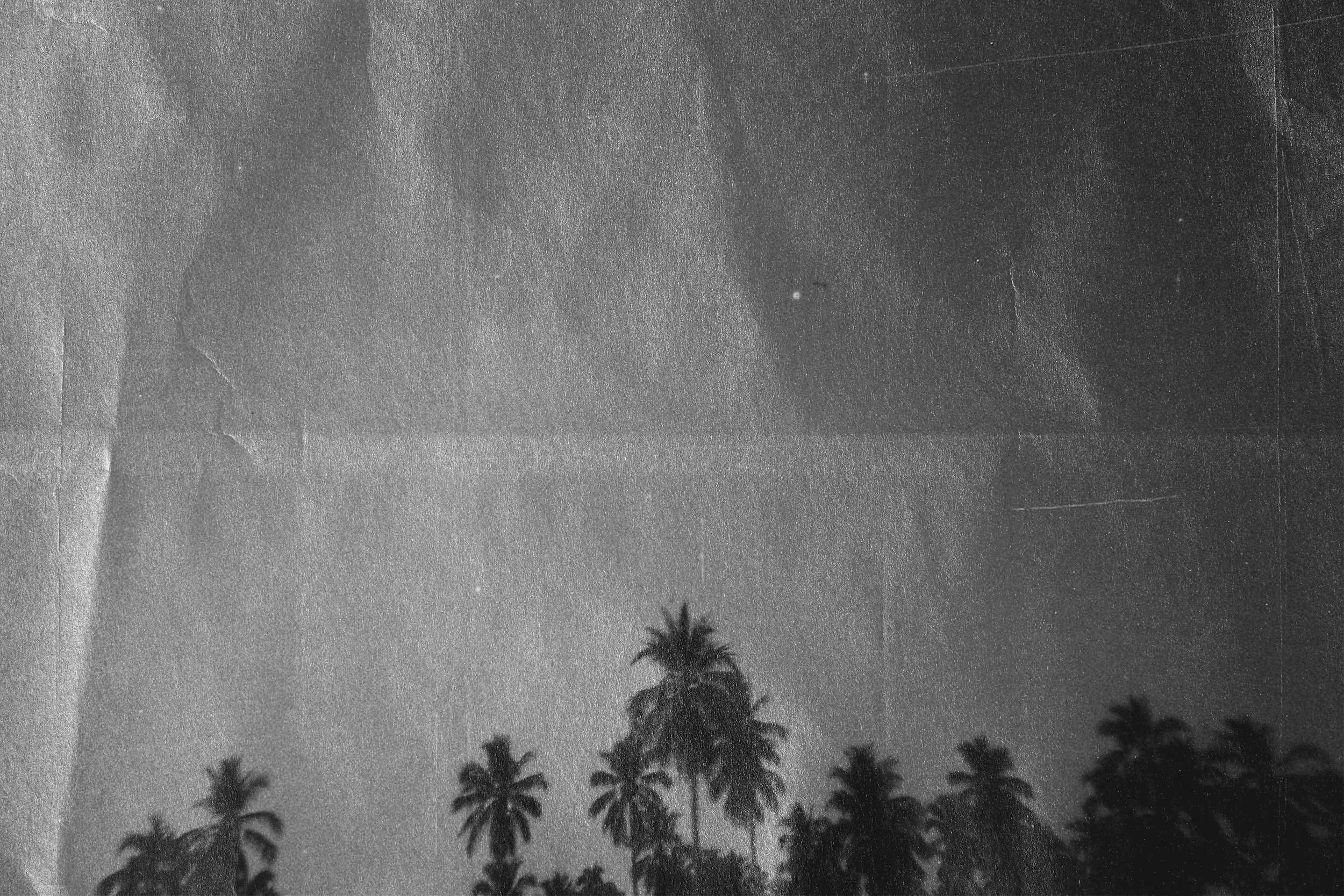 Soaked in black and white nostalgia.