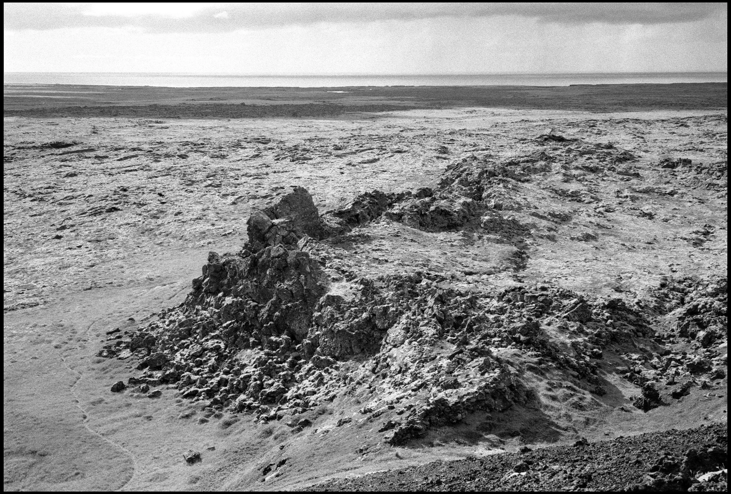 Saxholl Crater, Iceland (1005-023) HP5 / Leica M2 / 50mm Voigtlander Color Skopar f2.5