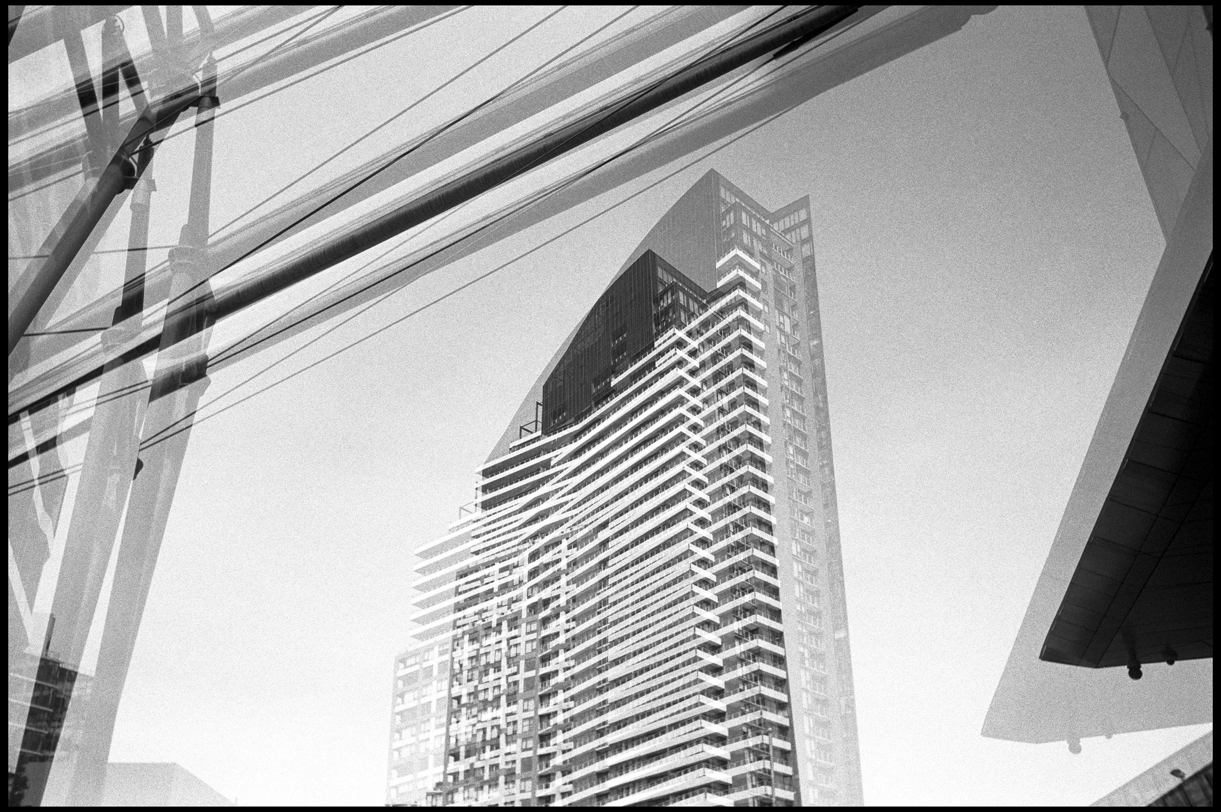 Southern Cross, Melbourne 2020 (883-022) FP4 / Leica III / 50mm Elmar f3.5