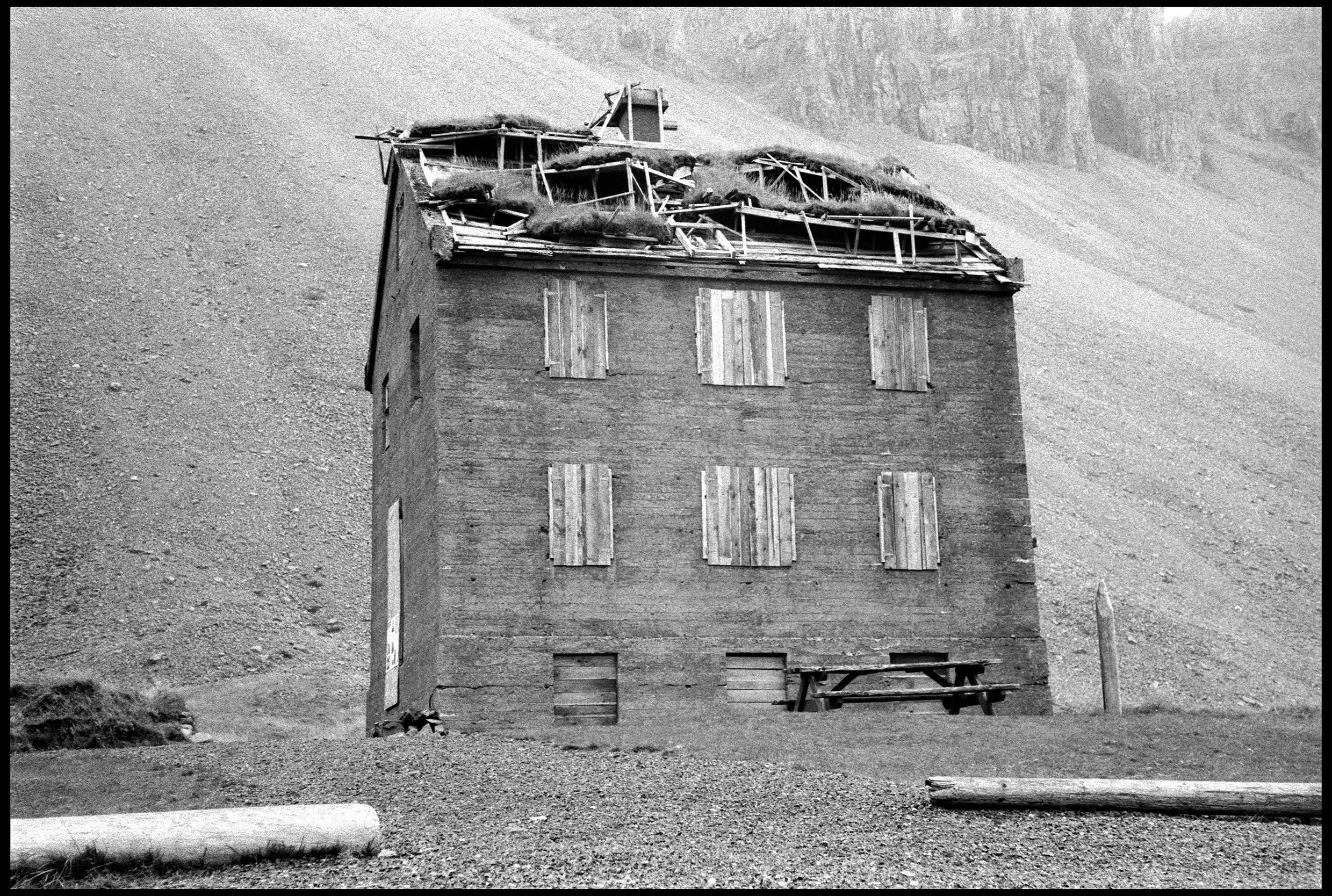 Viking Village, Vestrahorn, Iceland 2025 (1013-002) HP5/ Leica M2 / 50mm Nikkor f2