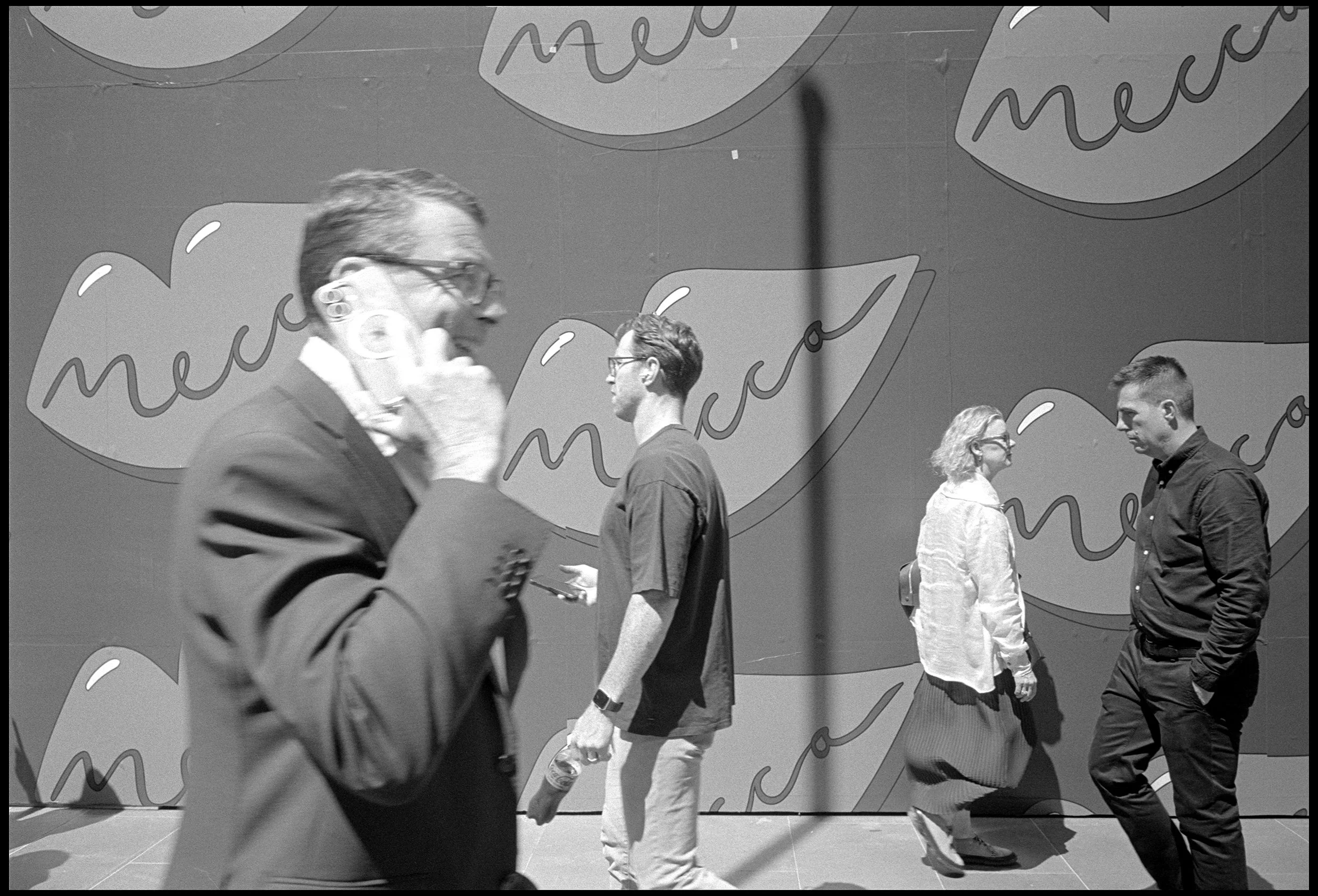 Bourke Street Mall, Melbourne 2026 (1049-007) HP5 / Leica III / 28mm Canon f2.8