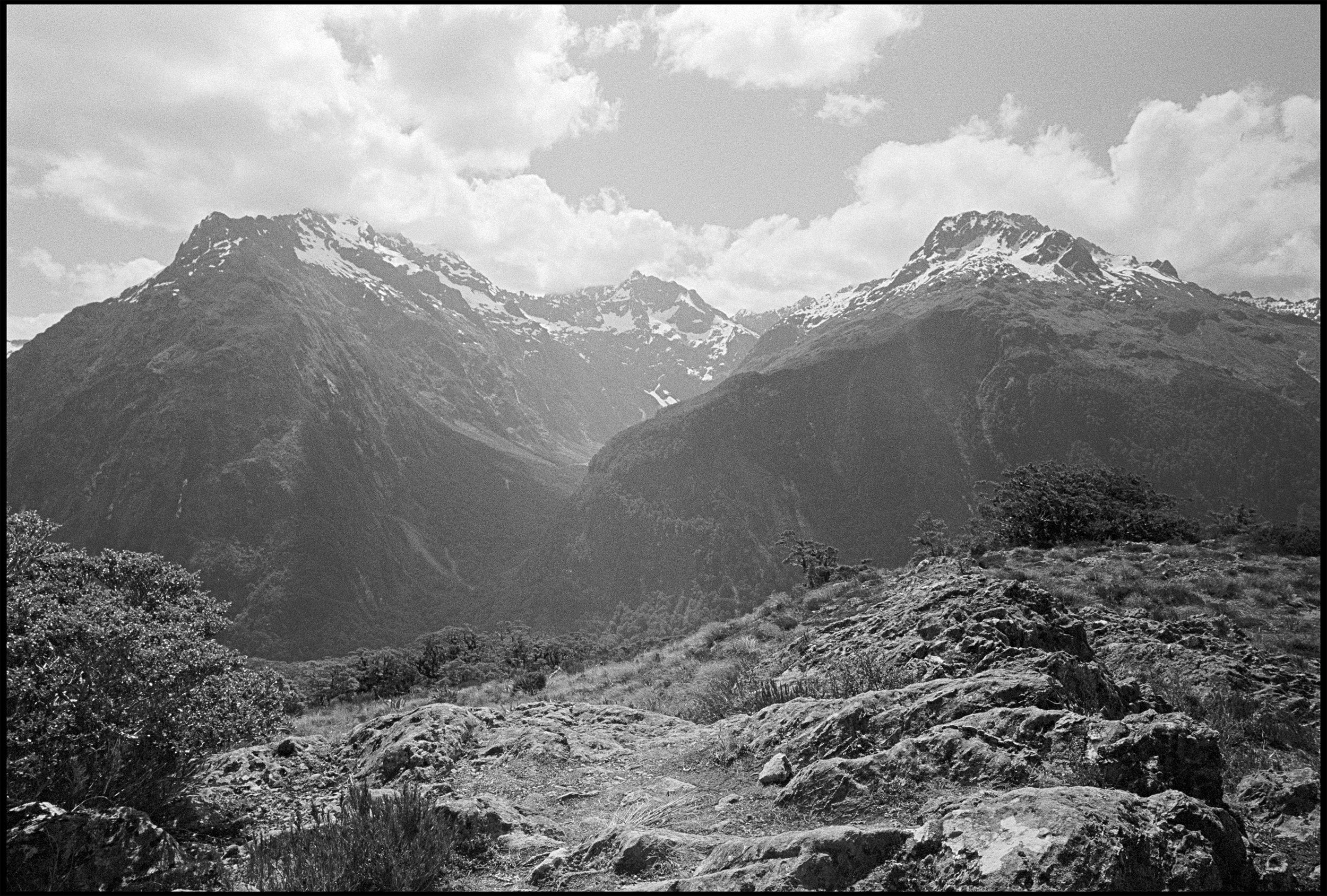 Key Summit Track, New Zealand 2017 (758-034) Tri-X / Leica III / 25mm Voigtlander Snapshot Skopar f4