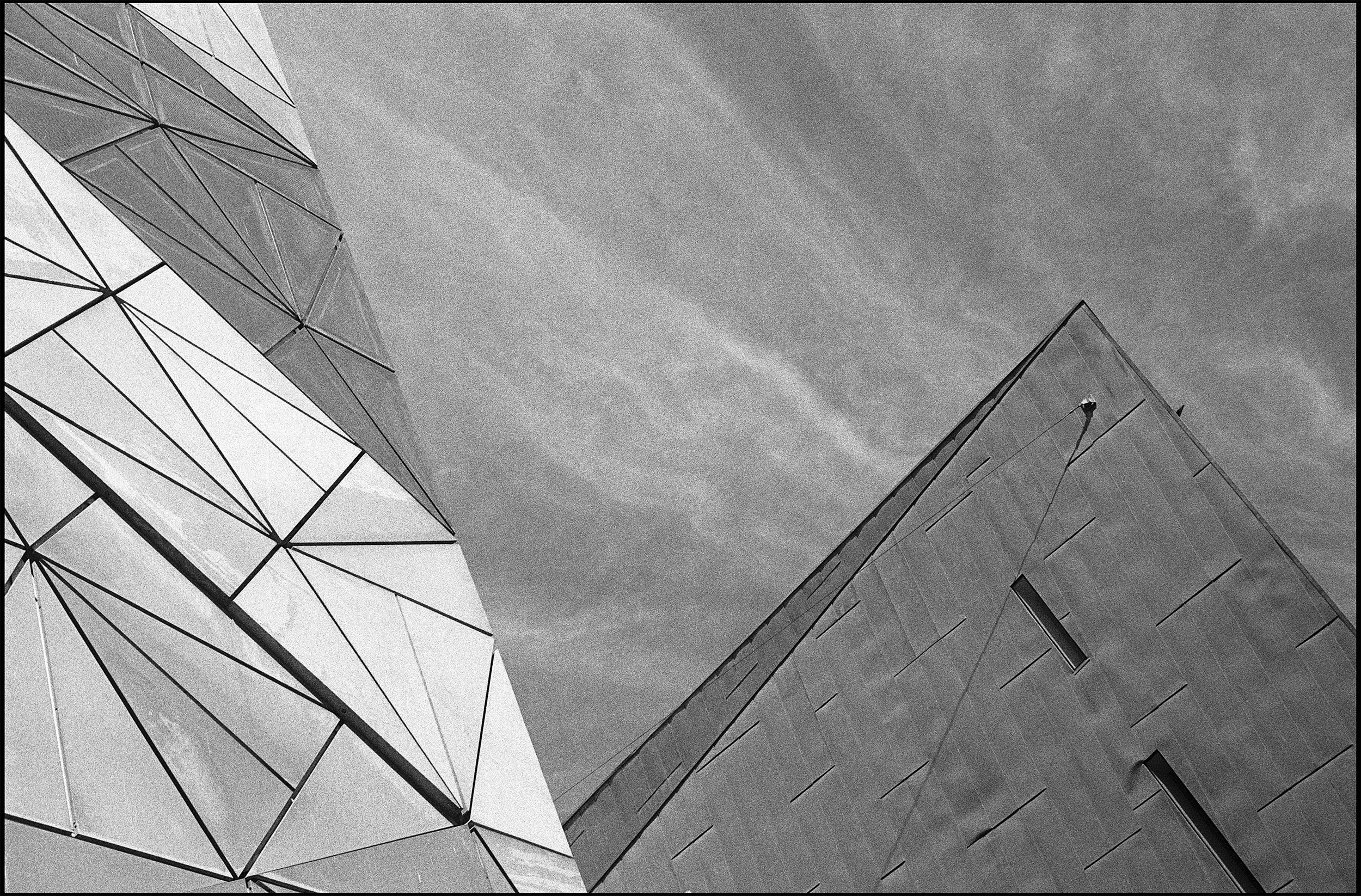Federation Square, Melbourne 2015 (657-019) FP4 / Leica III / 50mm Elmar f3.5