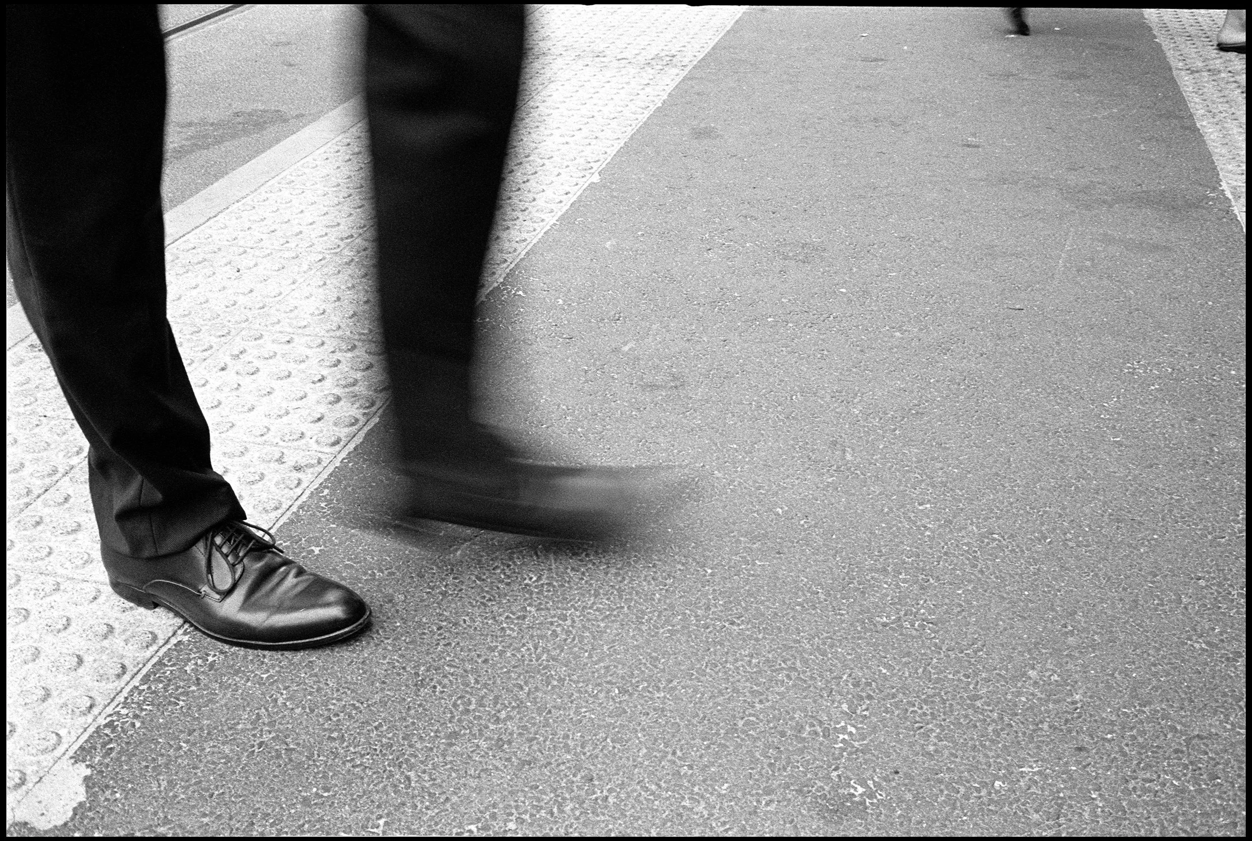 Collins Street, Melbourne 2026 (1050-038) HP5 / Leica III / 35mm Canon f2