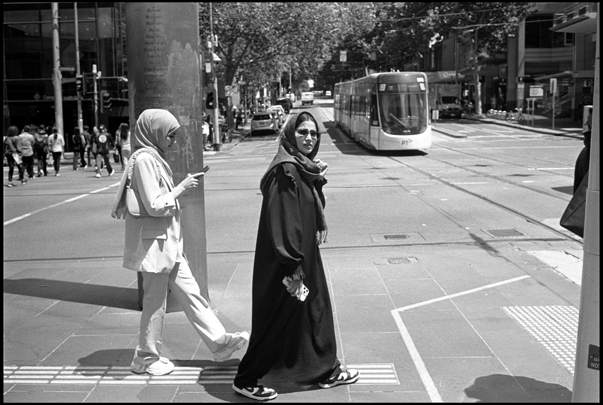 Bourke Street Mall, Melbourne 2026 (1041-030) HP5 / Leica M2 / 35mm Canon f2