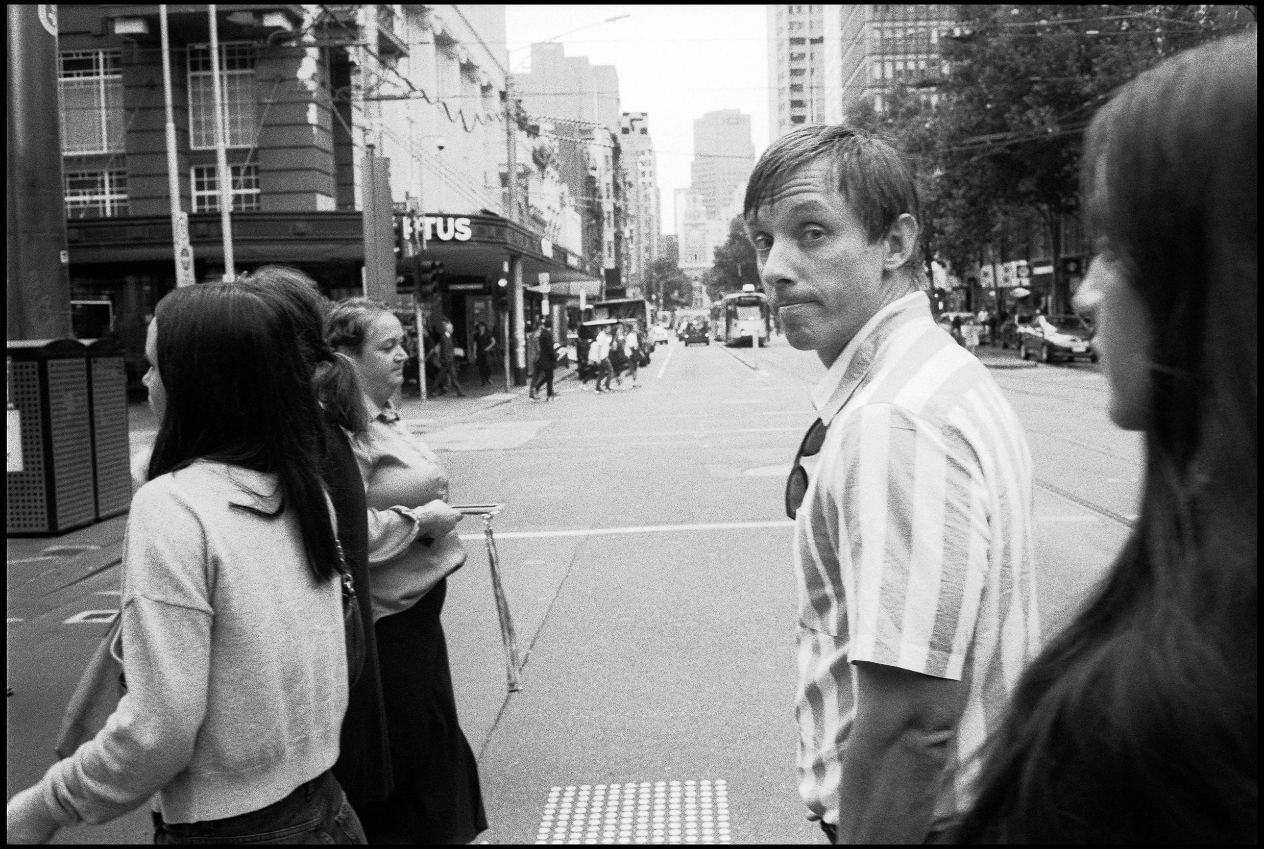 Elizabeth Street, Melbourne 2026 (1043-029) HP5 / Leica M2 / 35mm Canon f2
