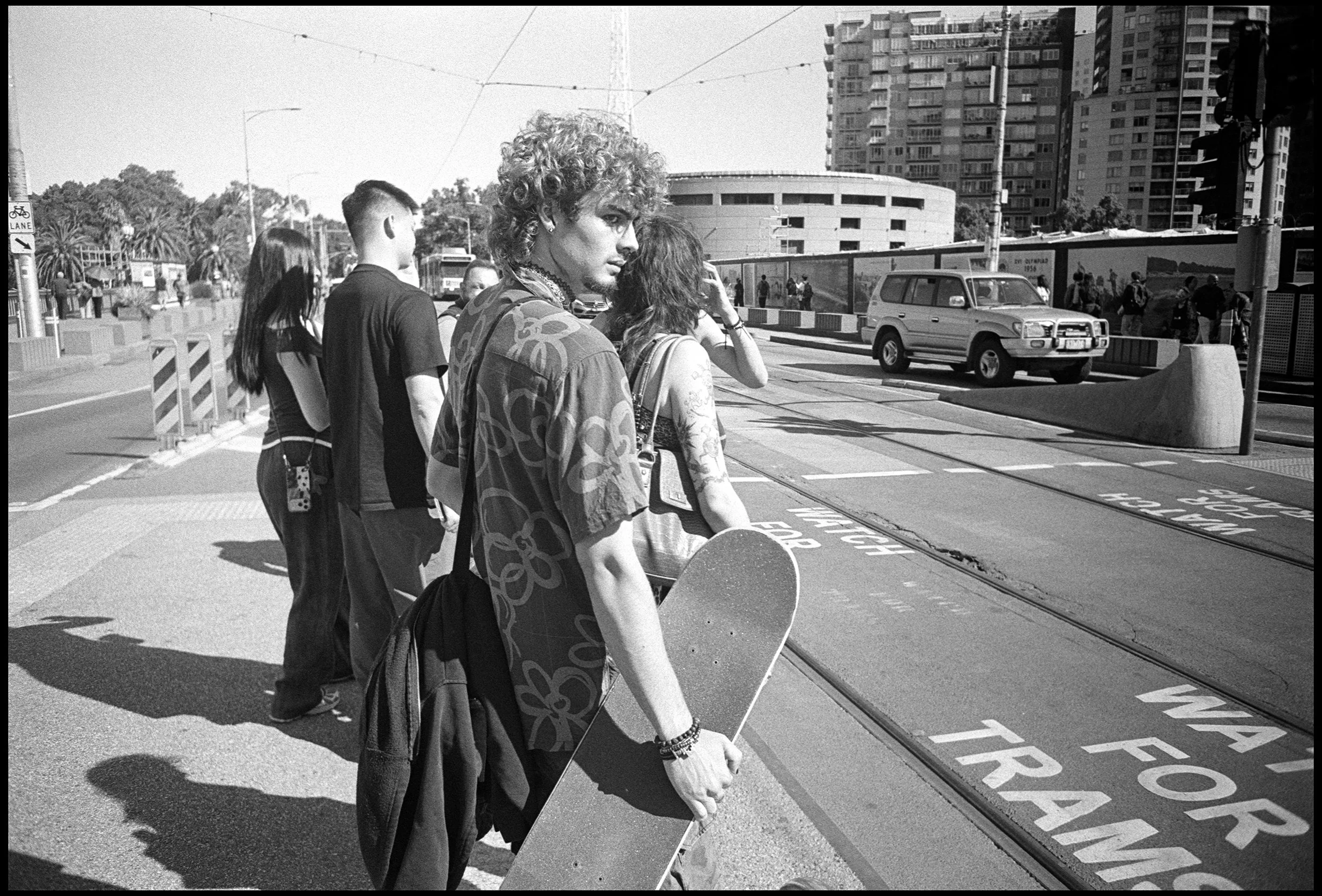 Flinders Street, Melbourne 2026 (1045-036) HP5 / Leica III / 28mm Leitz Hektor f6.3