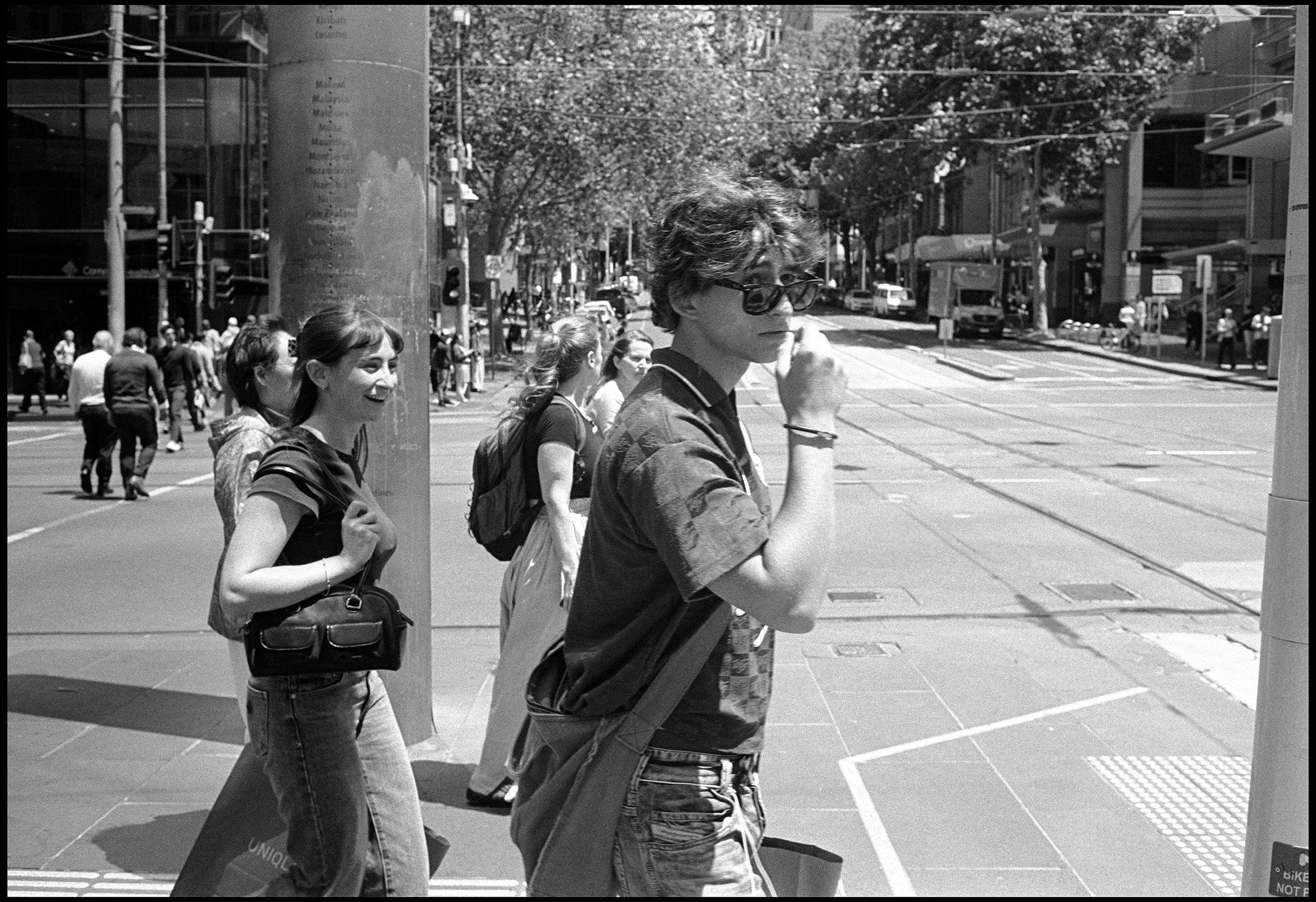Elizabeth Street, Melbourne 2026 (1041-034) HP5 / Leica M2 / 35mm Canon f2