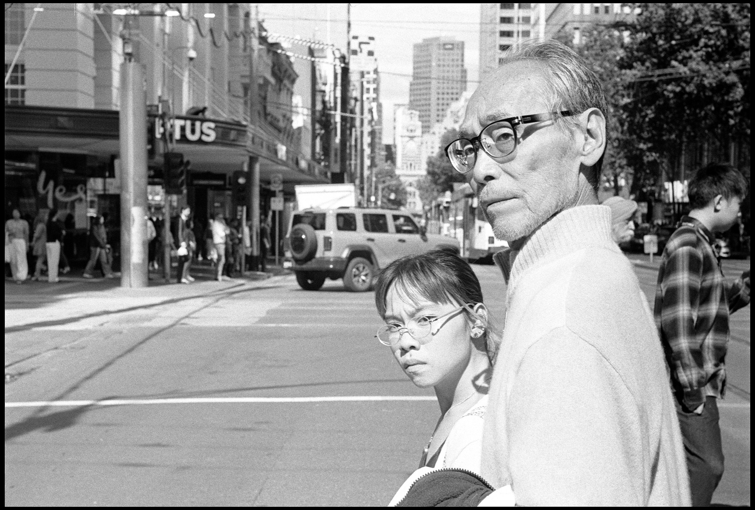Elizabeth Street, Melbourne 2026 (1057-030) HP5 / Leica III / 50mm Nikkor f2