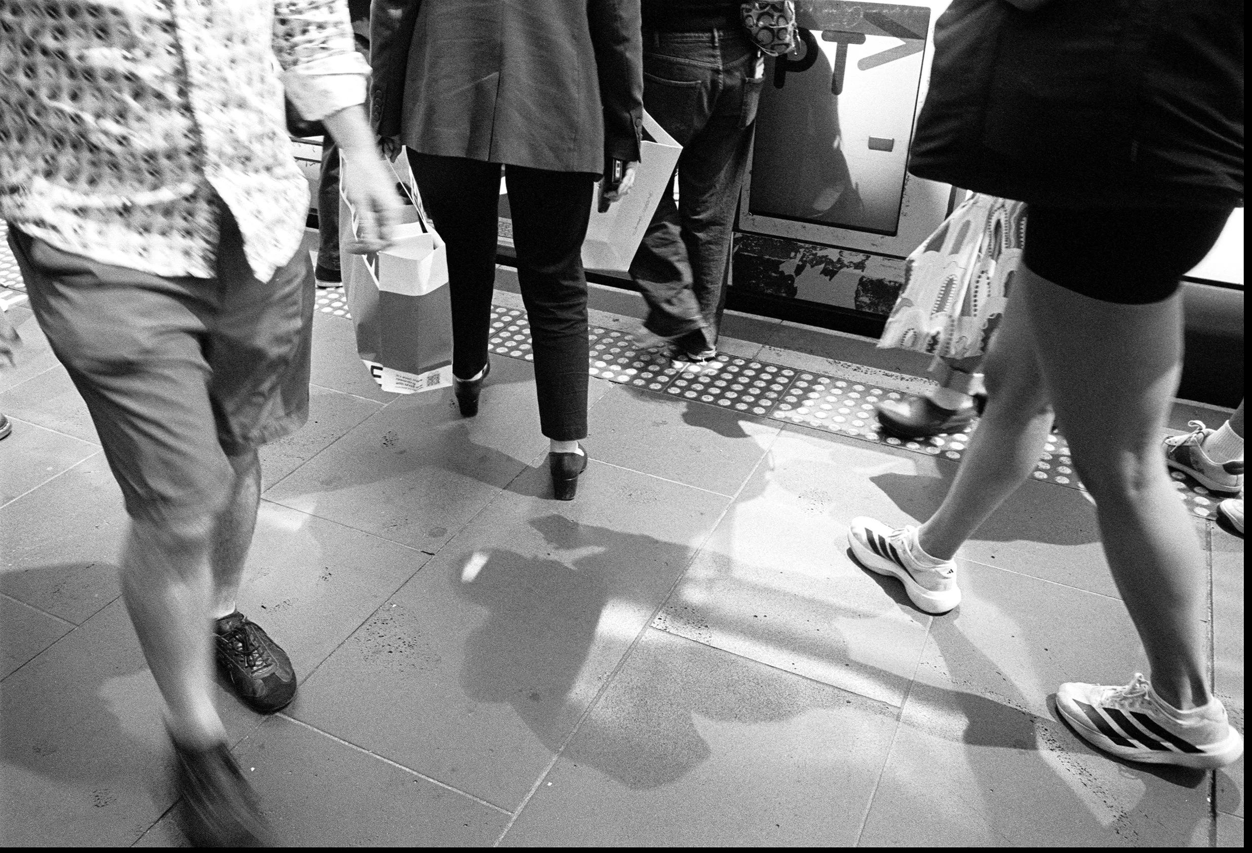 Bourke Street Mall, Melbourne 2026 (1049-017) HP5 / Leica III / 28mm Canon f2.8