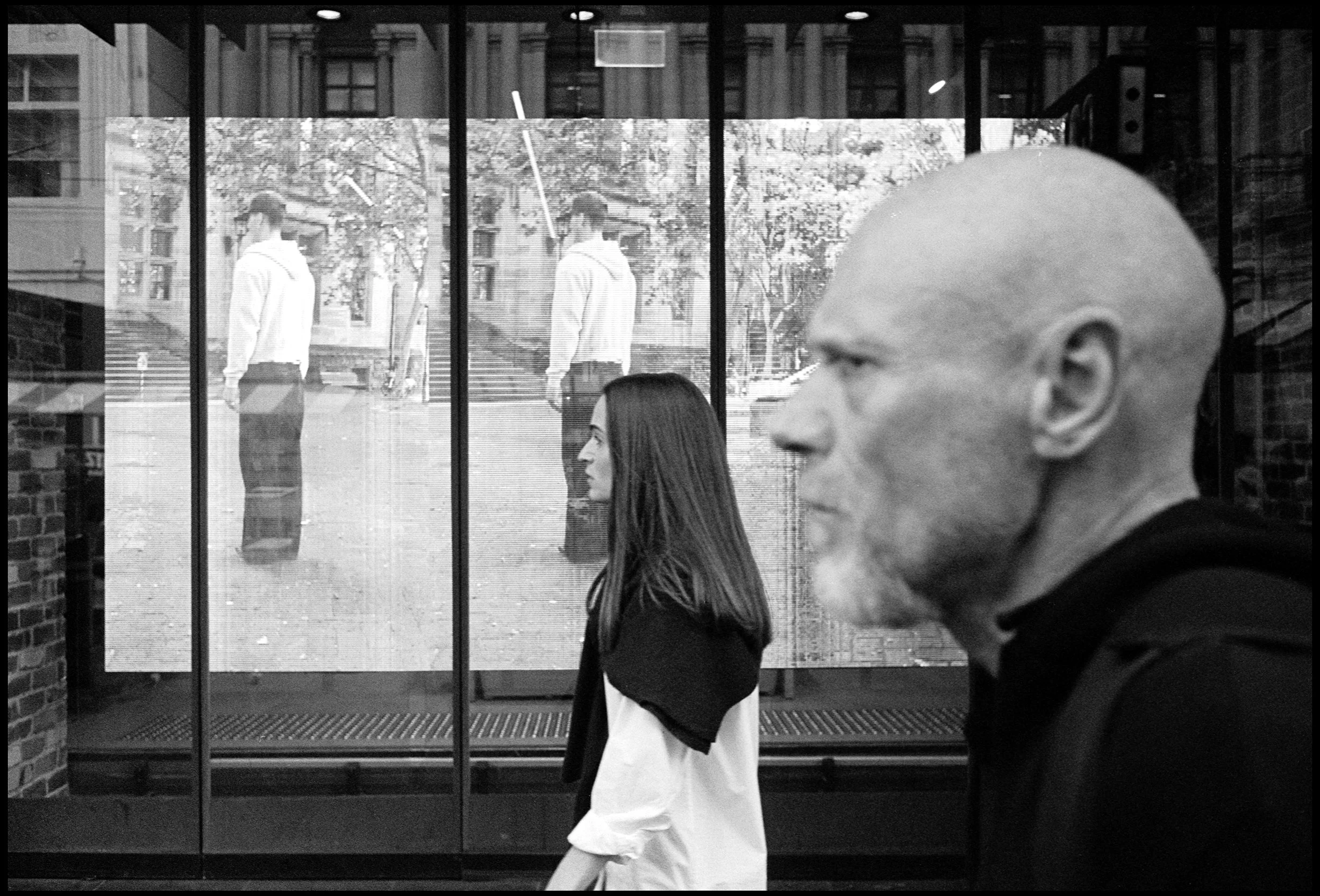 Bourke Street Mall, Melbourne 2026 (1050-006) HP5 / Leica III / 35mm Nikkor f2.5