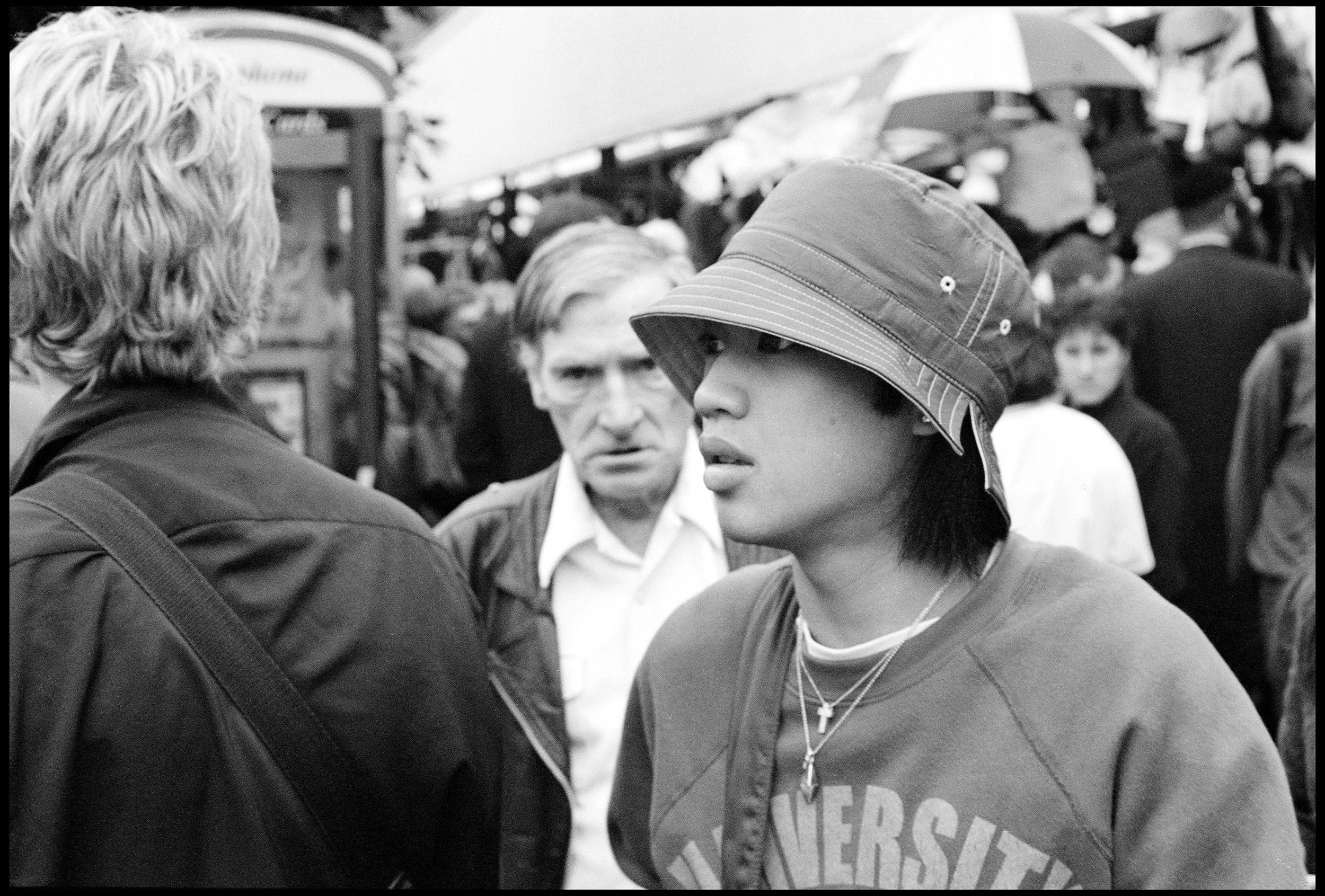Camden Market, London 2000 (253-023) XP2/ Nikon F3 / 50mm Nikkor