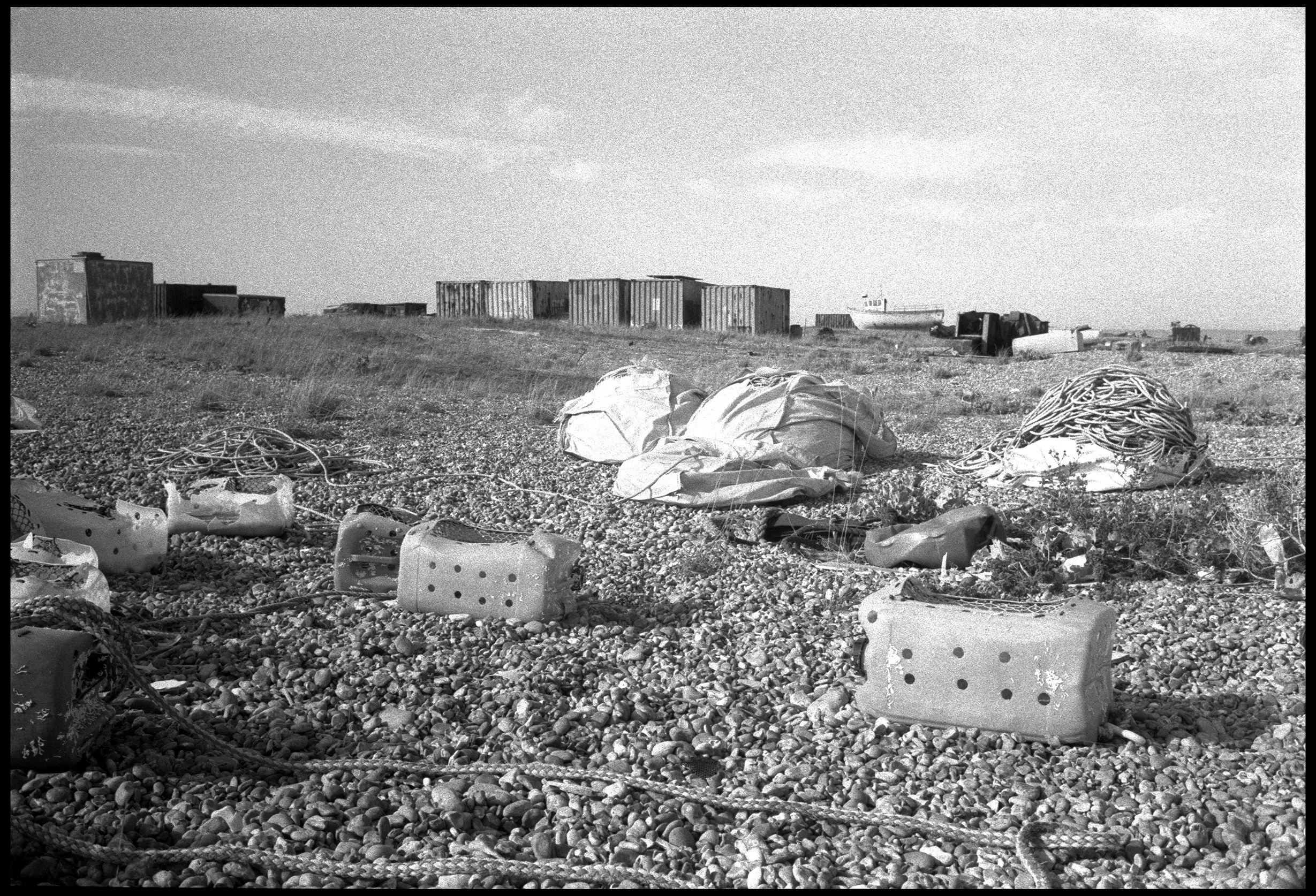 Dungeness, UK 2025 (1017-033) HP5 / Leica M2 / 35mm Canon f2
