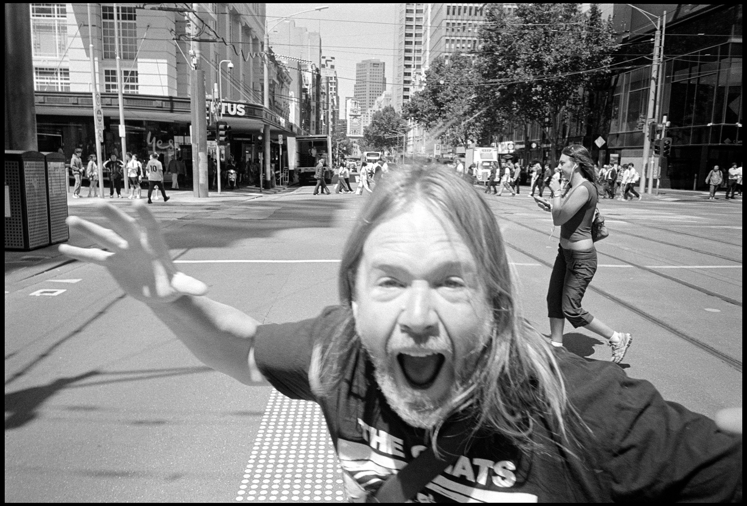 Elizabeth Street, Melbourne 2026 (1046-022) HP5 / Leica III / 28mm Canon f2.8