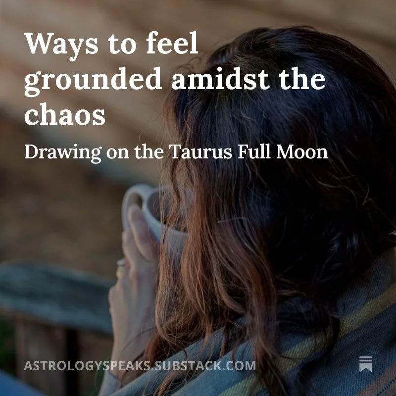 Substack was my sweetheart in 2025 🌟 I wrote about astrology + all things healing, magic, empowerment, communication, culture, nature, and self-trust. 

Because for me, astrology is a jumping off point. It inspires reflection, action, and purpose. W