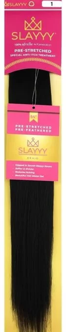 Slayyy Pre Stretched Braiding Hair
