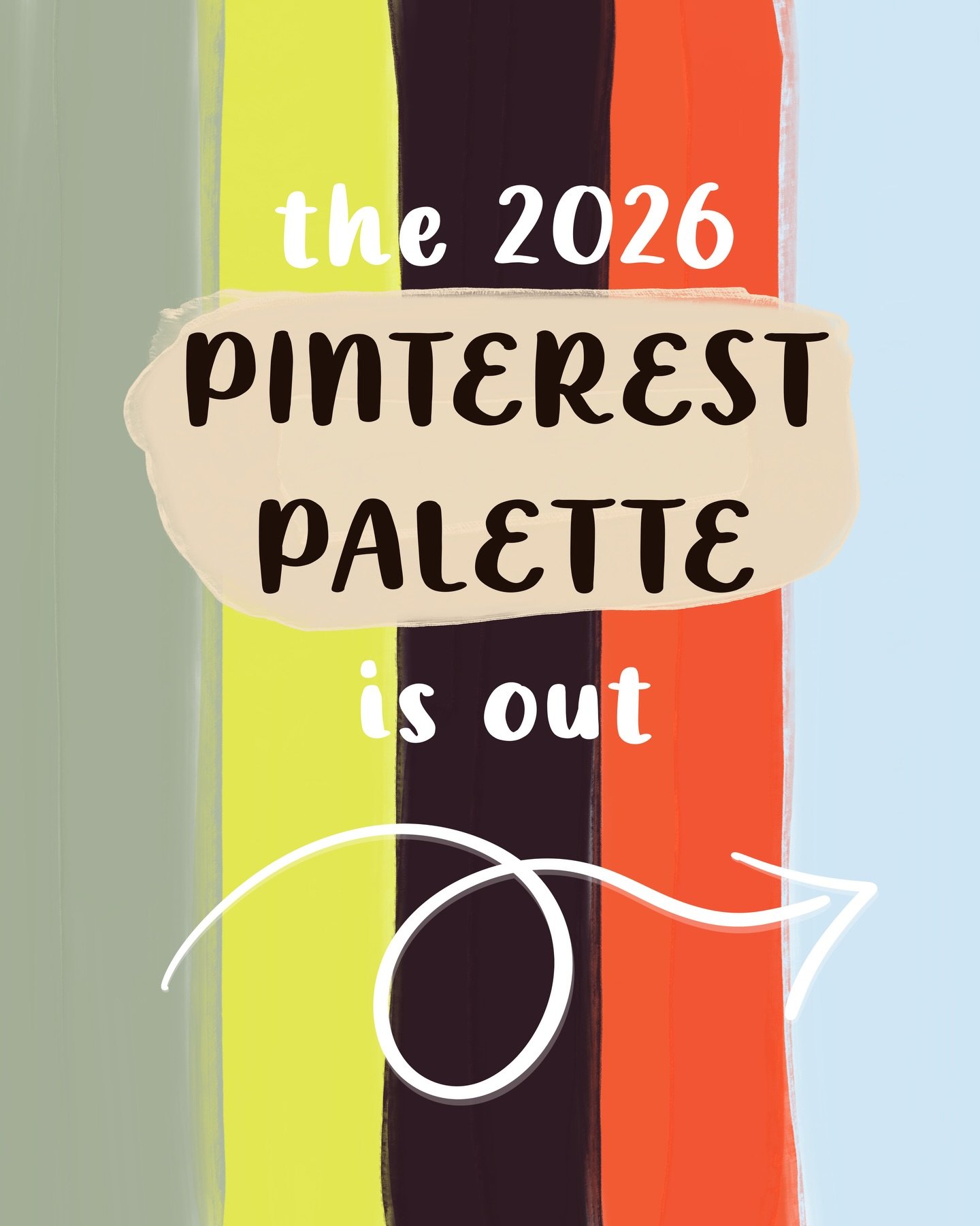 Meet the colours of 2026, as predicted by Pinterest. 

Which one speaks to you this year?