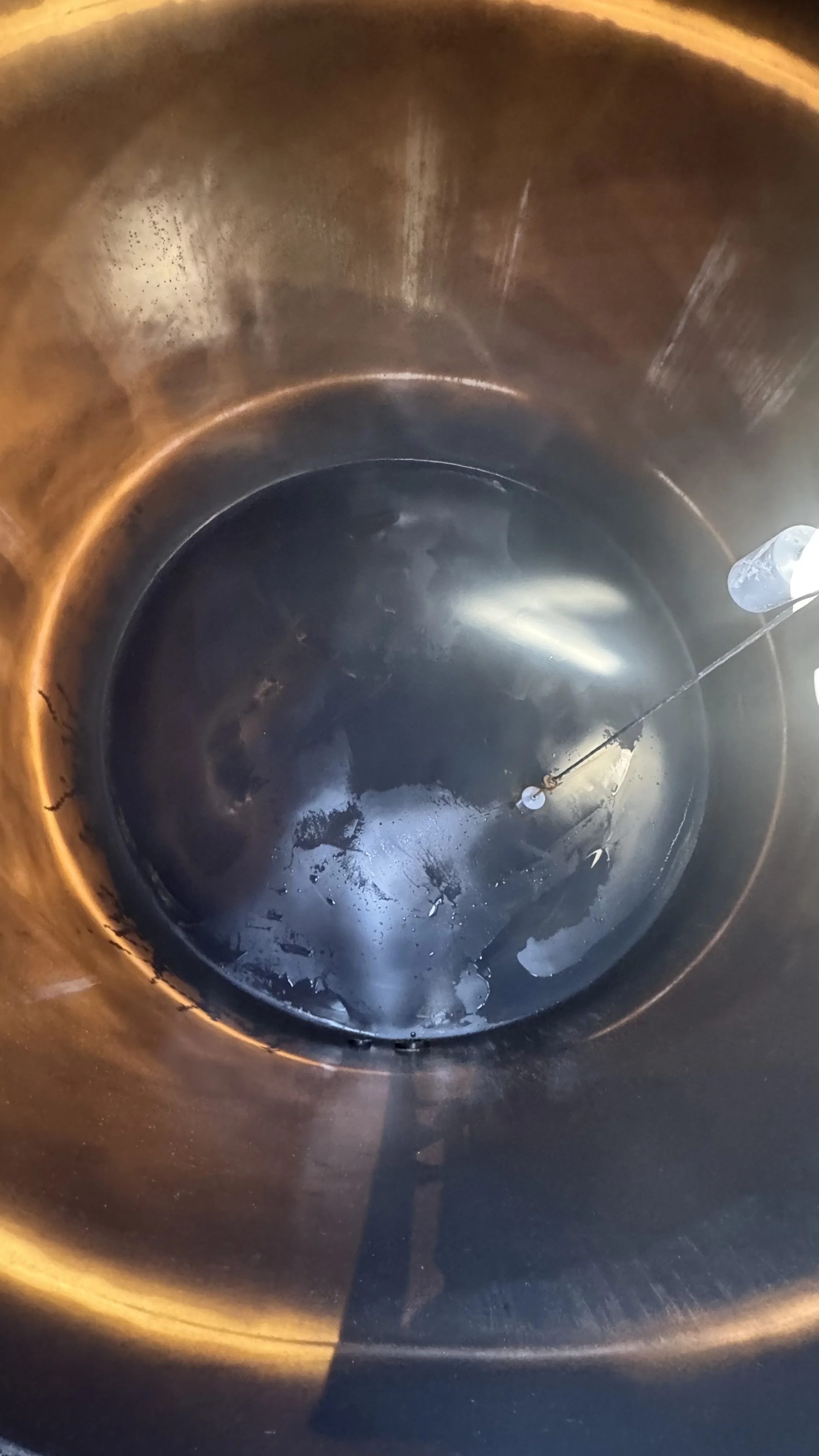 After tank cleaning- Williamson Valley, Az