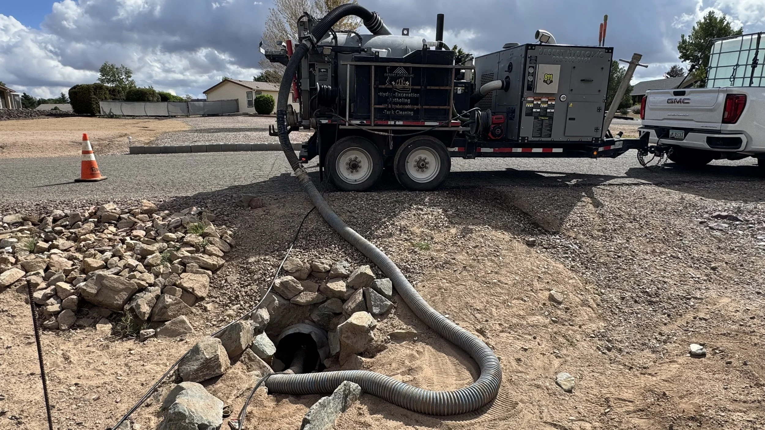 Culvert Cleaning- Chino Valley, Az