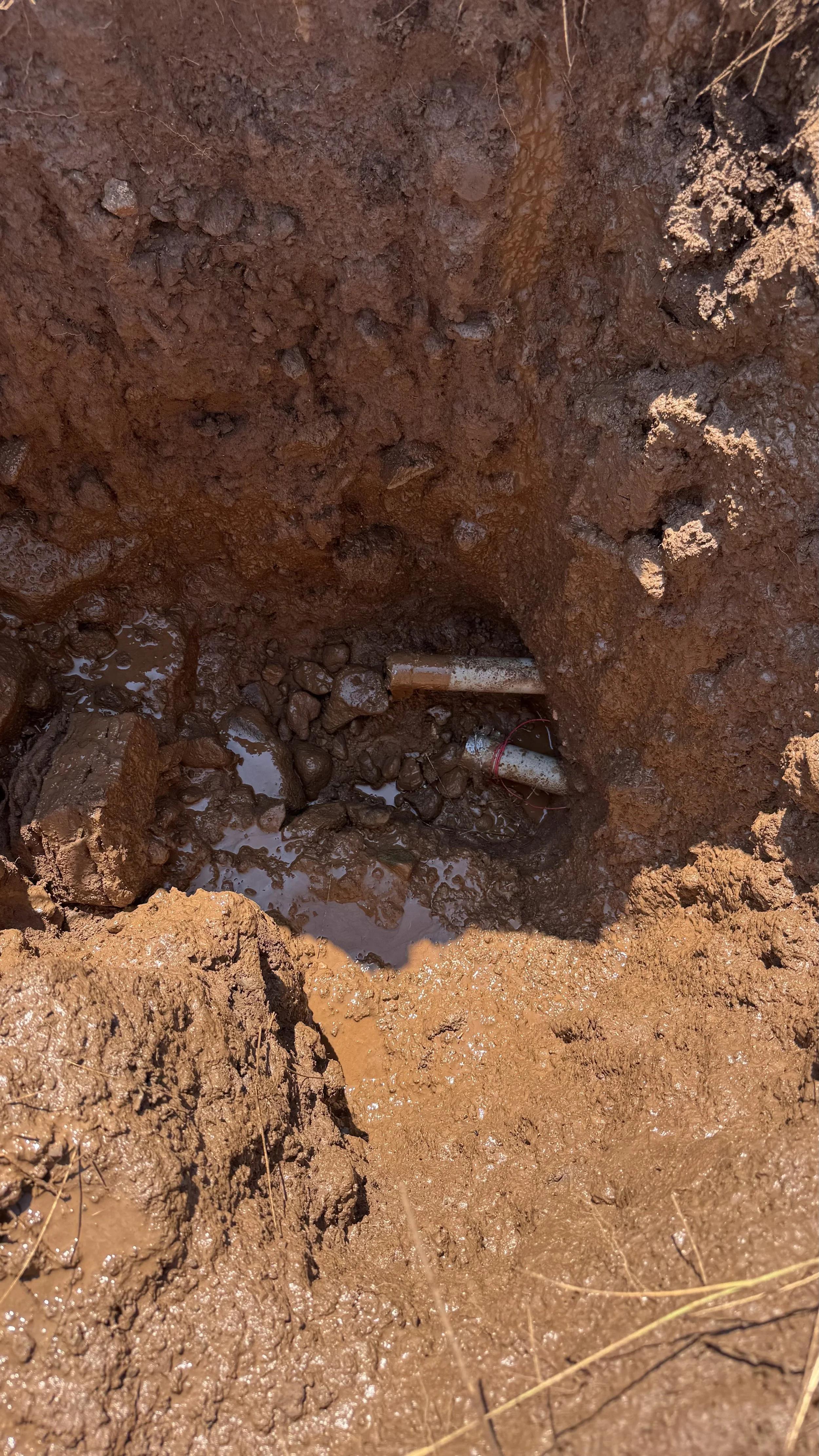 Power conduit stub locate and exposure- Chino Valley, Az