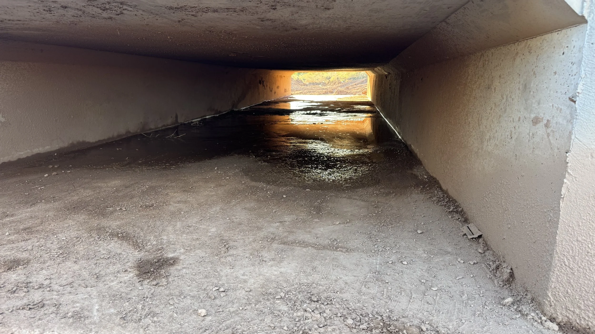 After box culvert cleaning- Queen Creek, Az