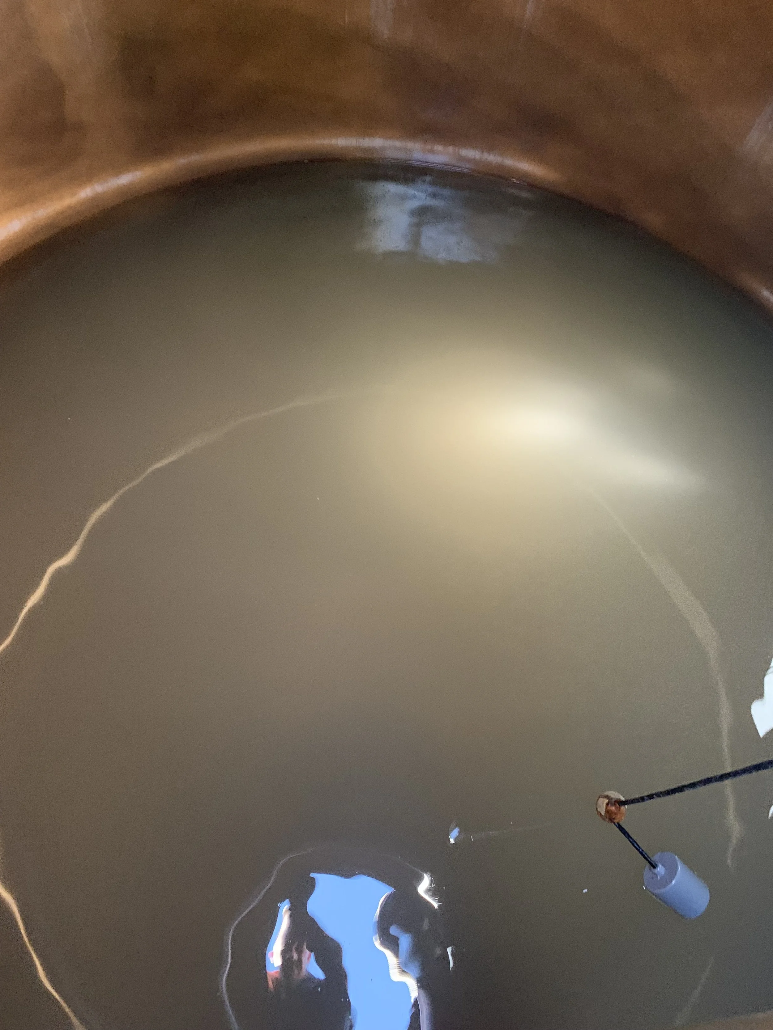 Before tank cleaning- Williamson Valley, Az