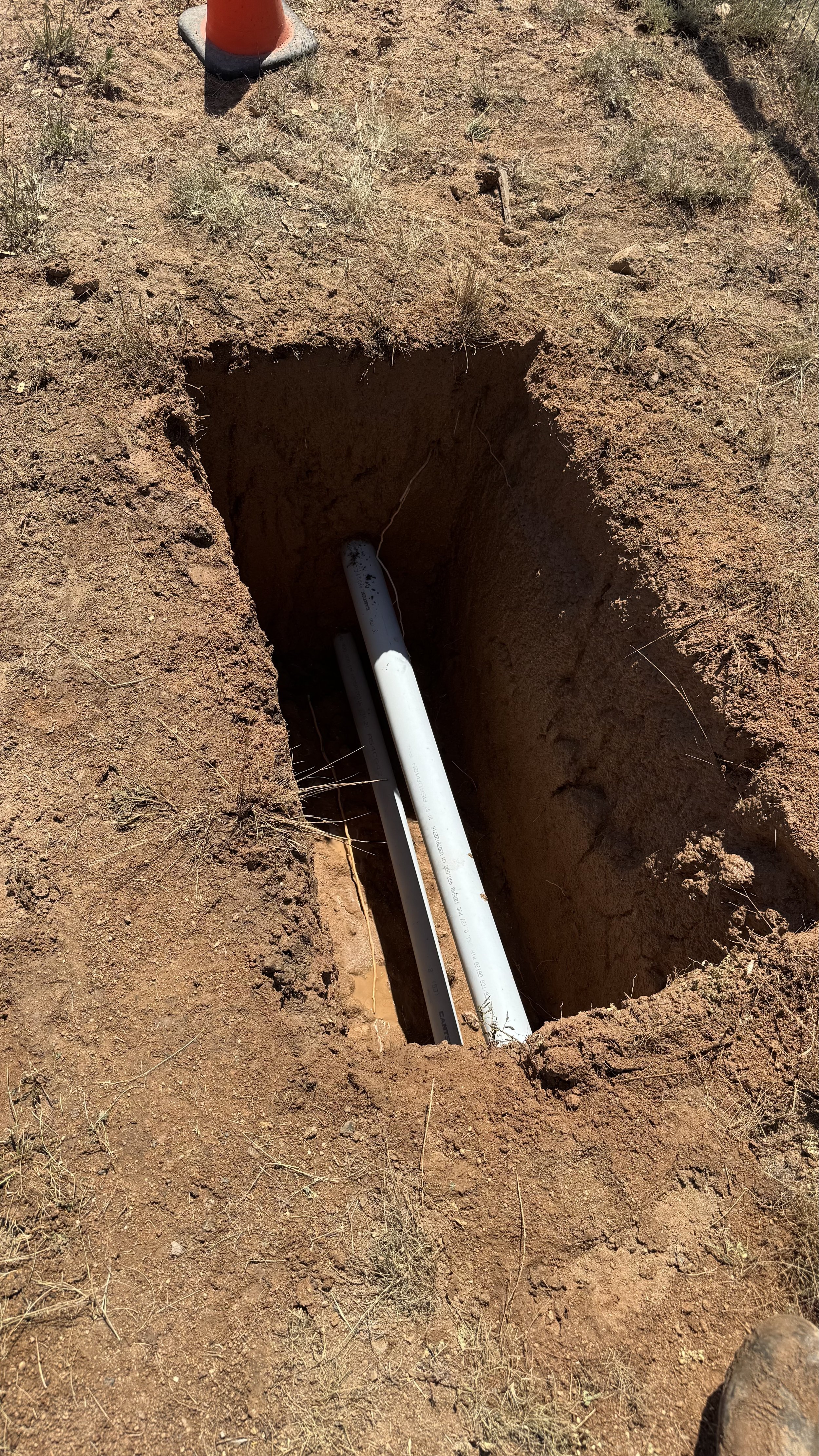 Primary power exposure for new tie in- Prescott, Az