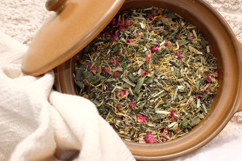 herbs in yoni steam pot.jpeg