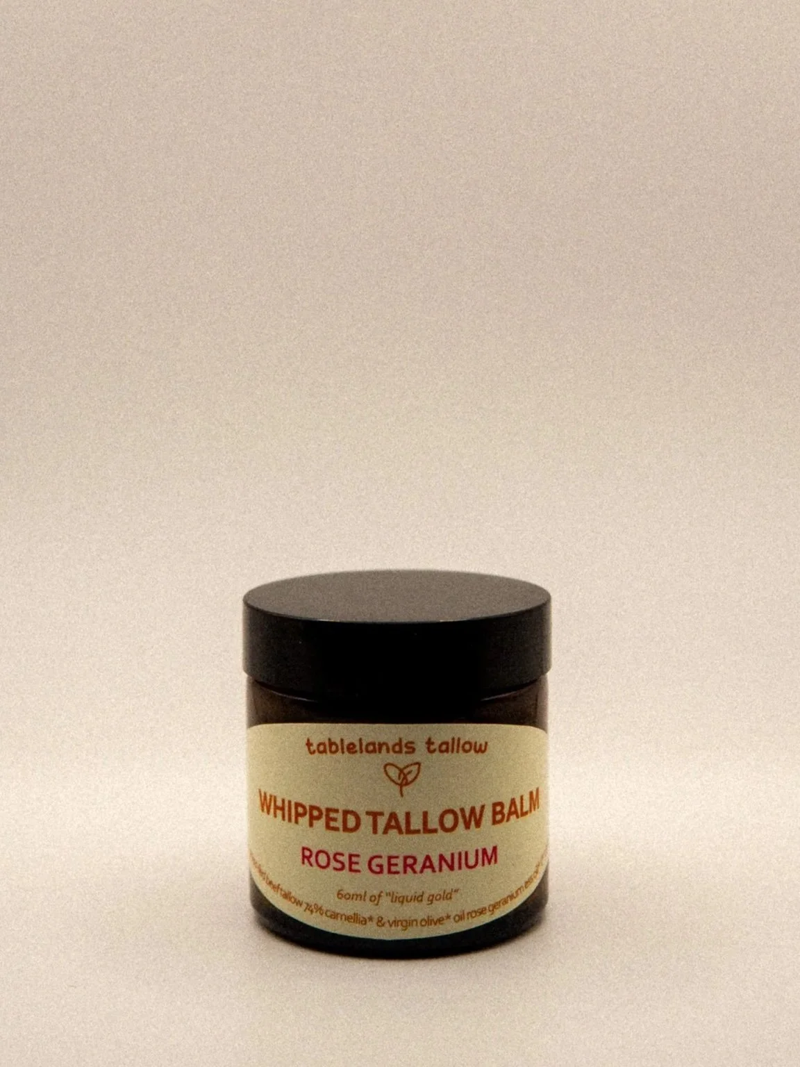 Rose Geranium Whipped Tallow Balm