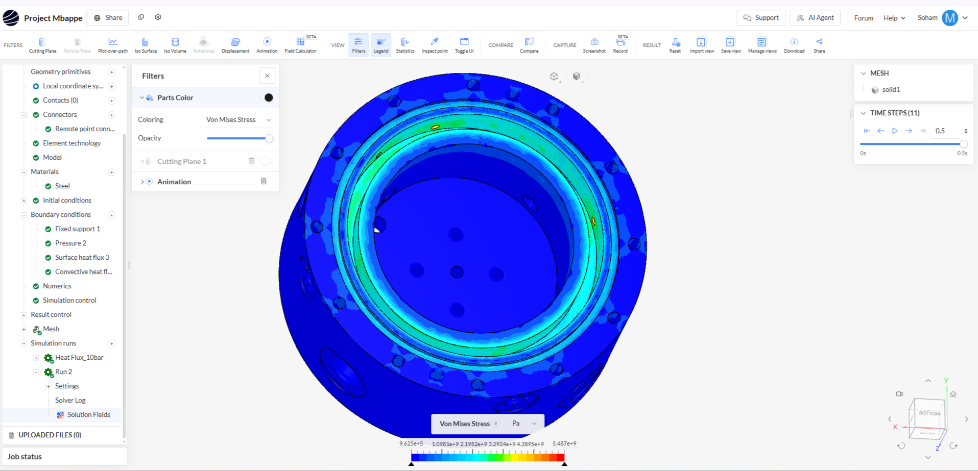 Rotating Detonation Engine (PURPL) Simulation and Analysis