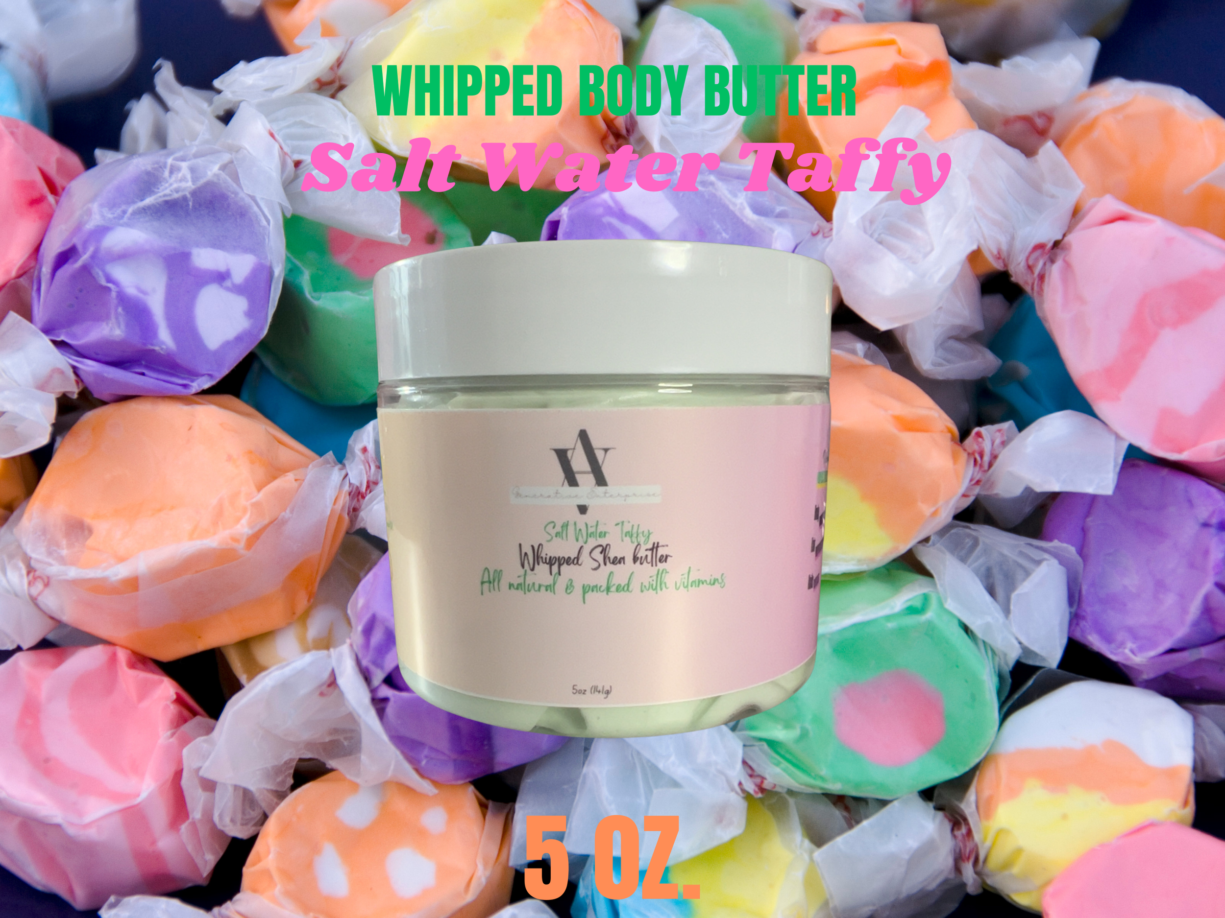 Whipped Body Butter (Salt Water Taffy)