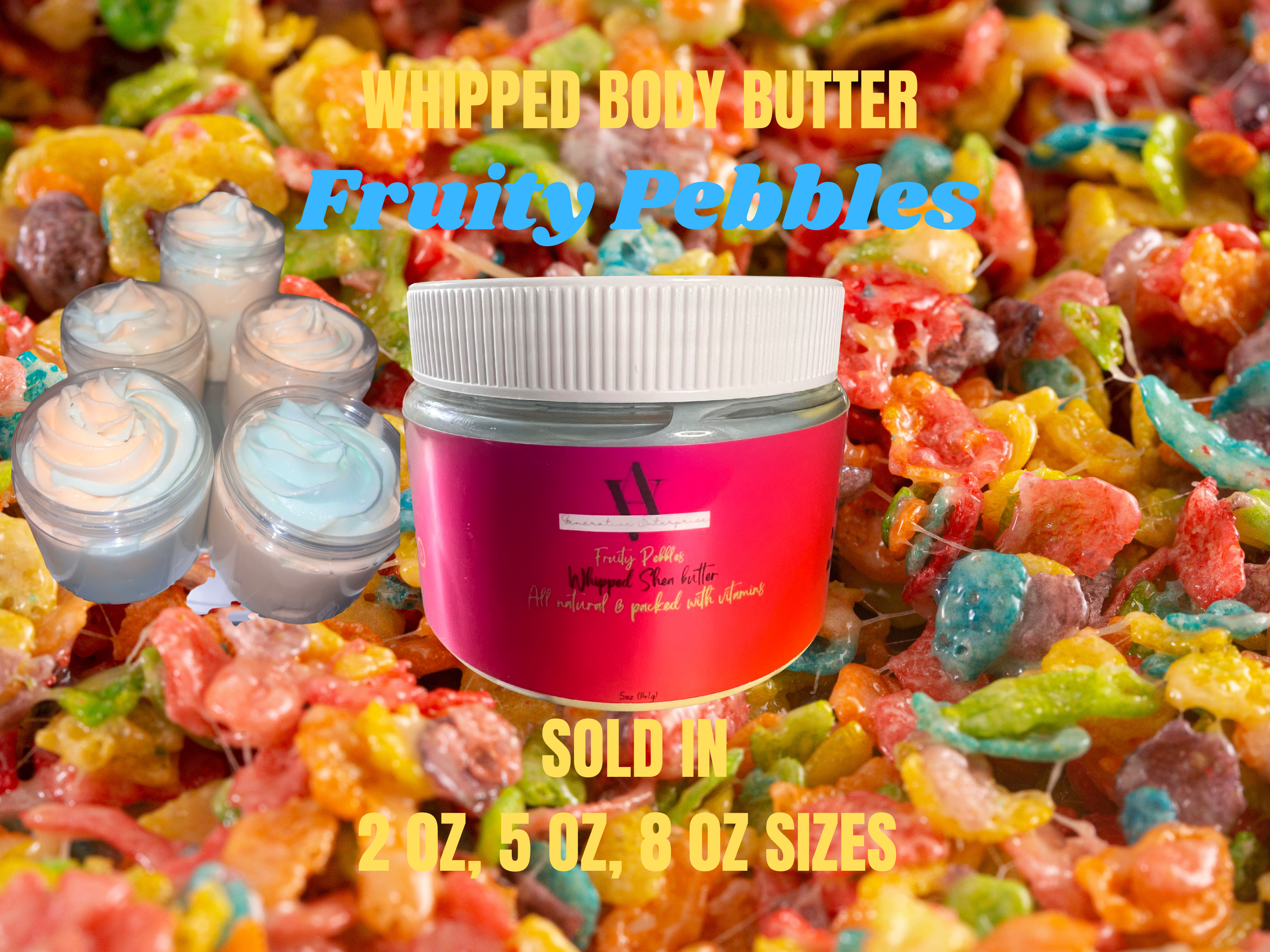 Whipped Shea Butter (Fruity Pebbles)