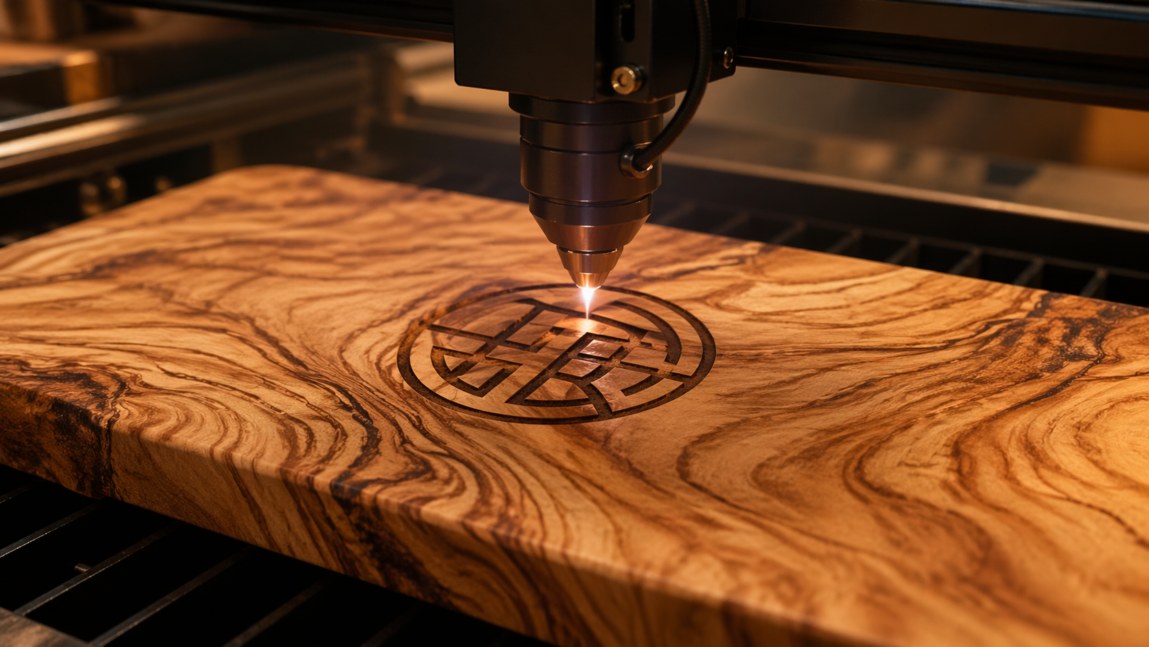 The Art of Laser Engraving on Olive Wood