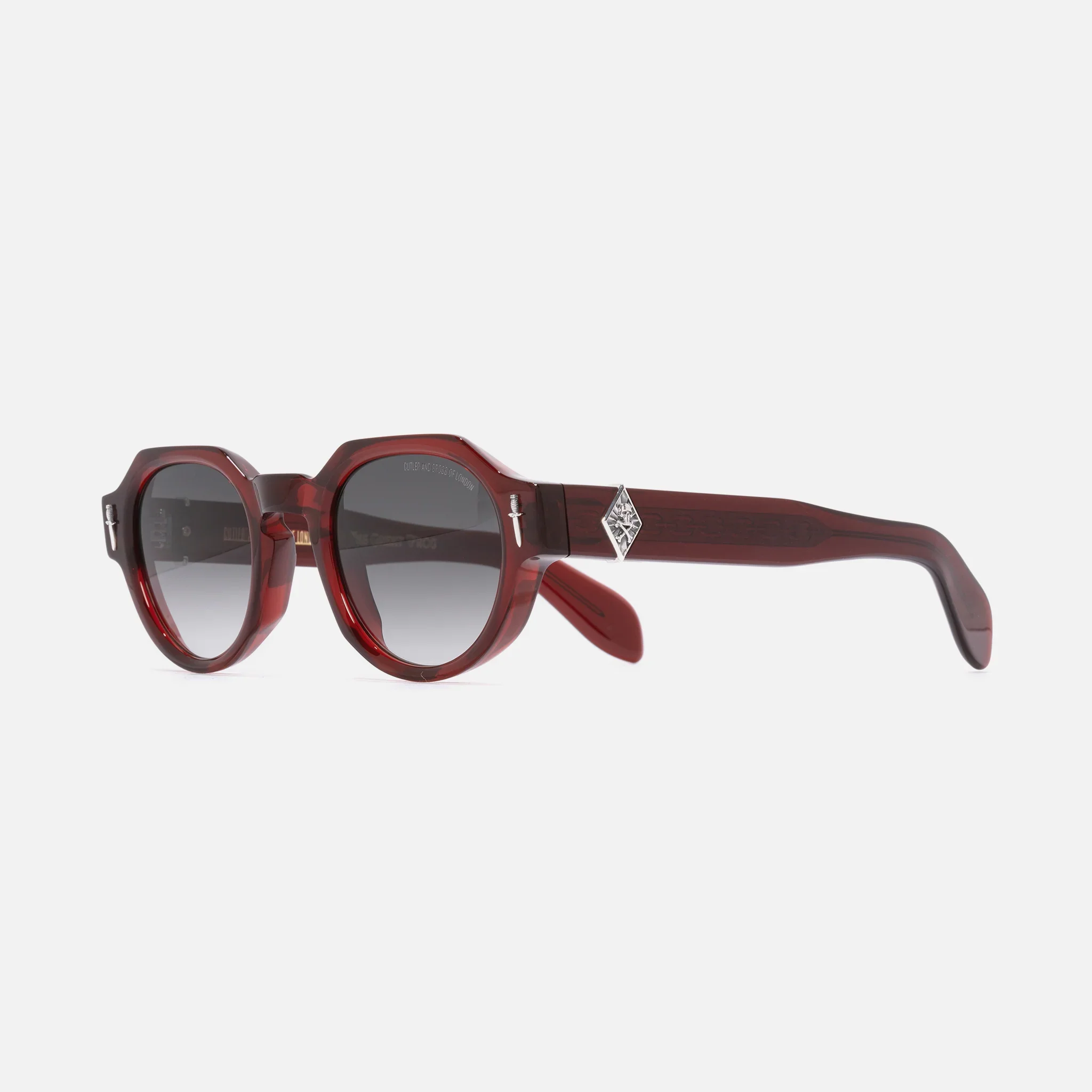 Cutler and Gross: The Great Frog Lucky Diamond I Round Sunglasses