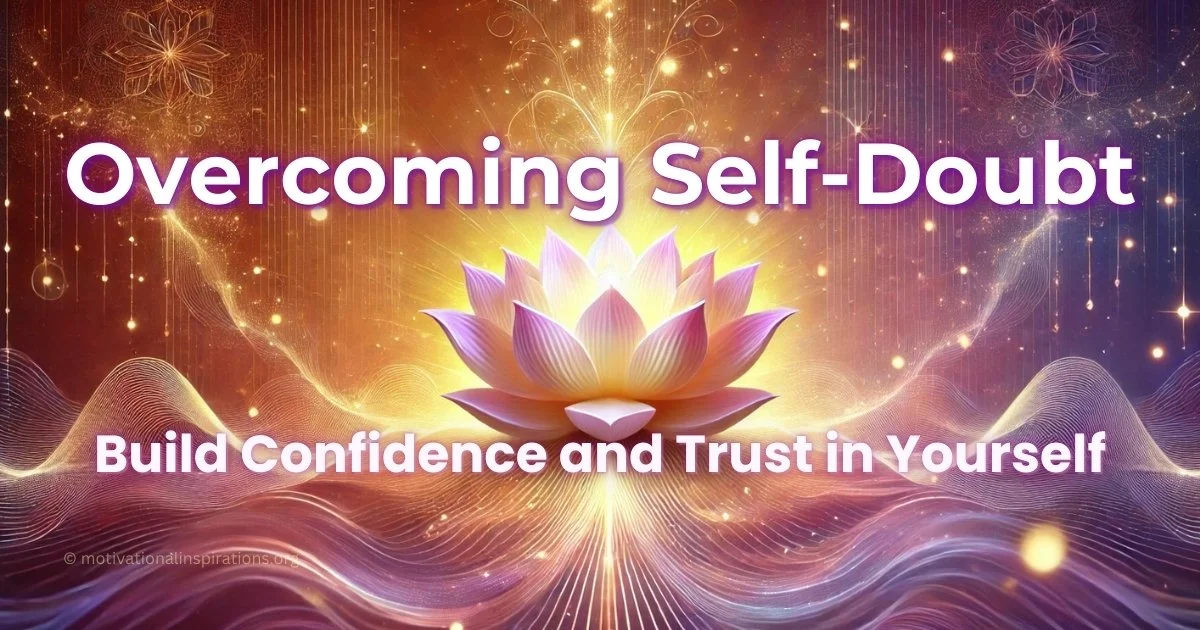 Overcoming Self-Doubt     Tips for Building Confidence