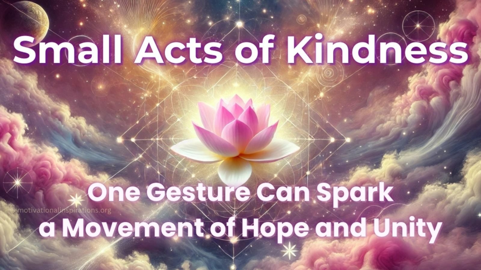 Small Acts of Kindness Changing a Community