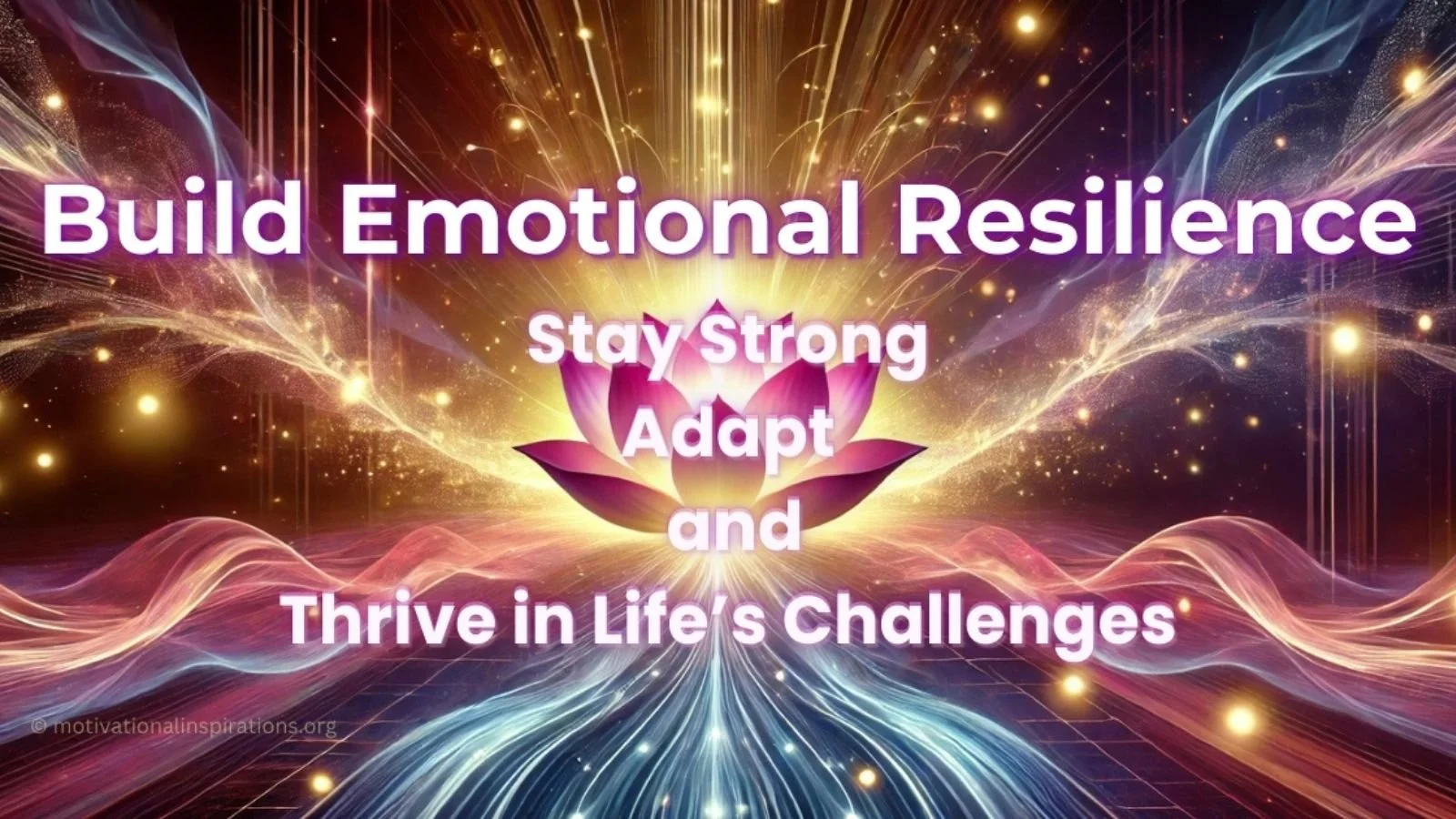 Develop Emotional Resilience in a Challenging World