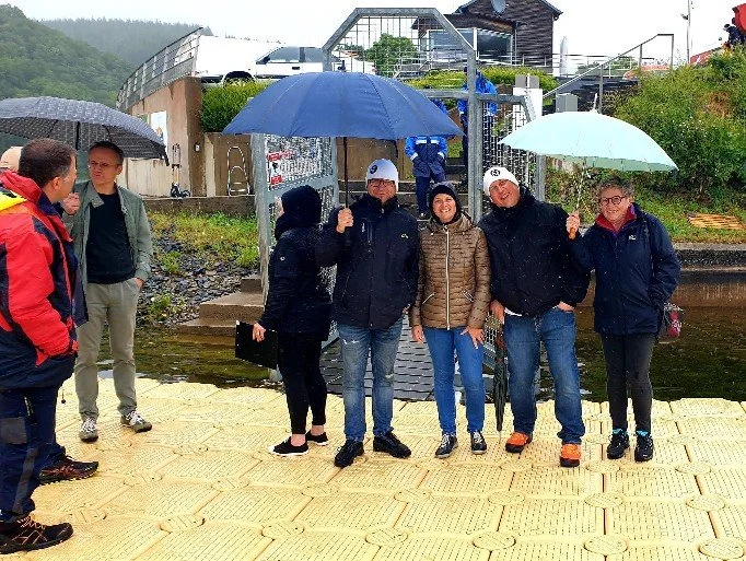 Nettoyage du Lac de la Haute-Sûre 