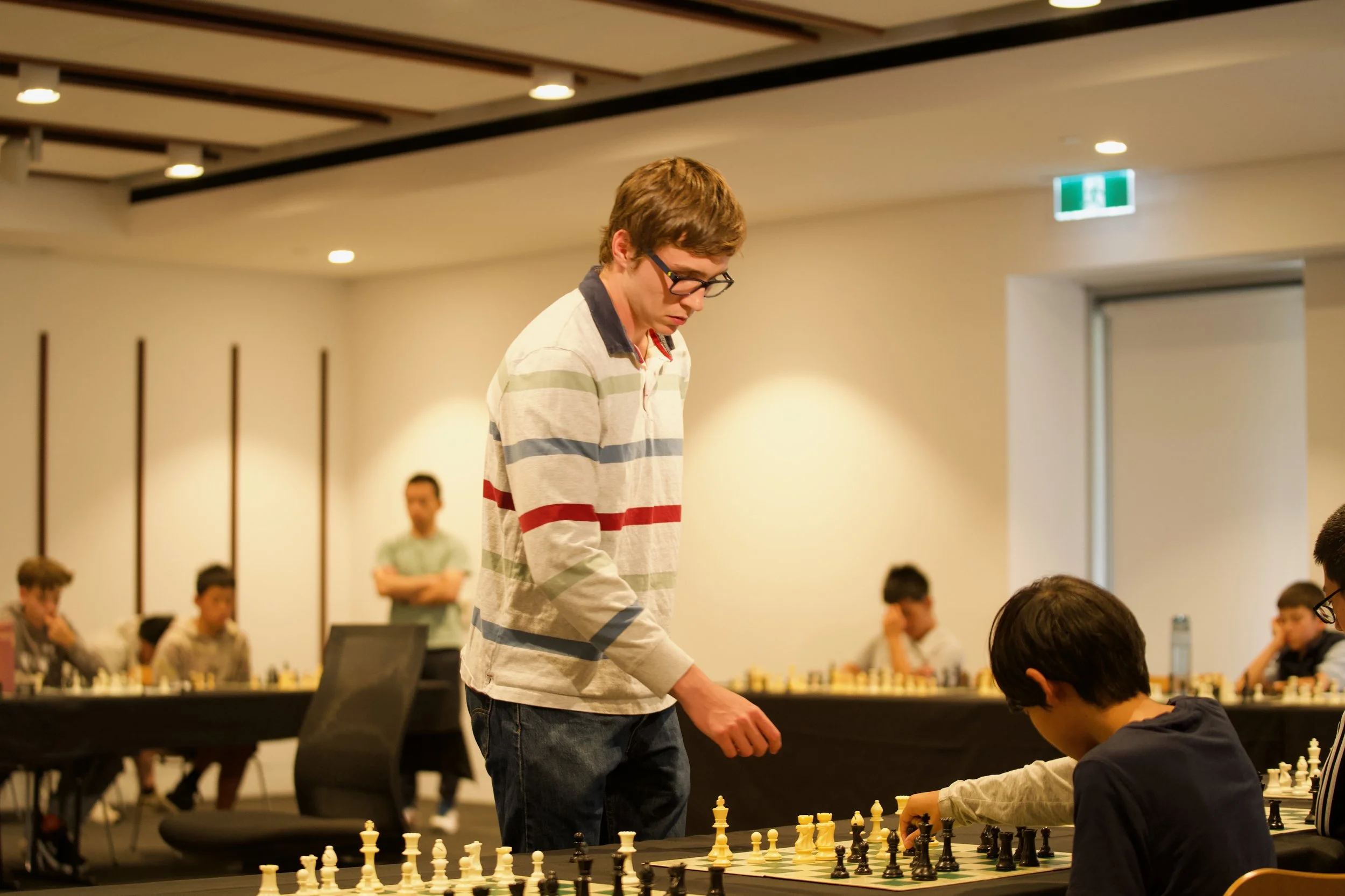 GM Anton Smirnov's Simultaneous Exhibition 
