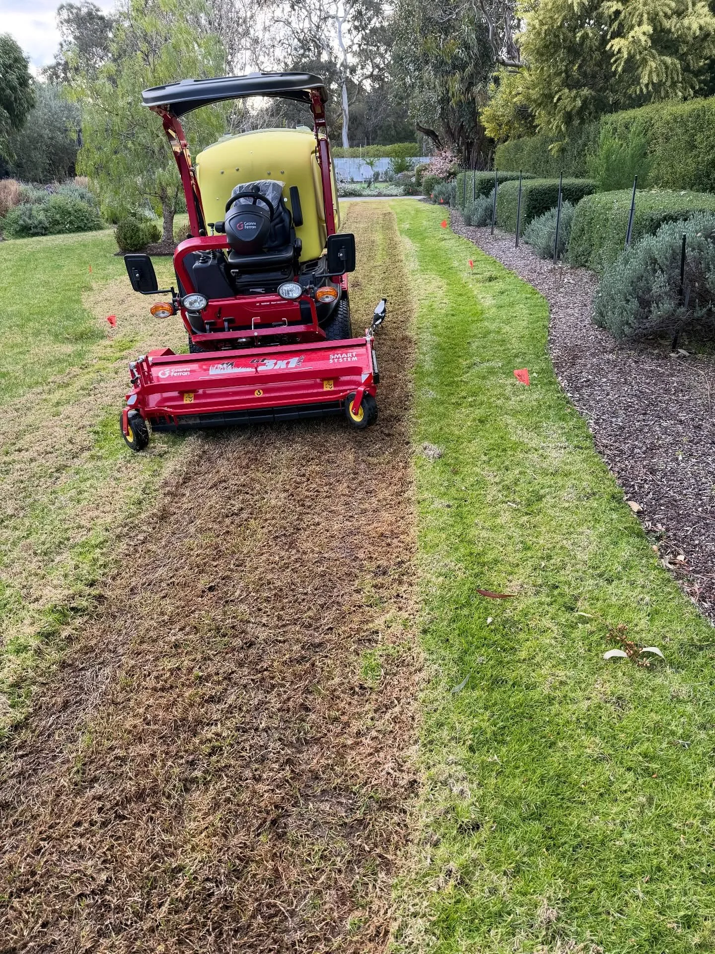 Gianni Ferrari making renovations a dream with the 3 in 1 deck. 

This powerhouse machine is an absolute game-changer, allowing us to tackle more renovations and less strain on the body.