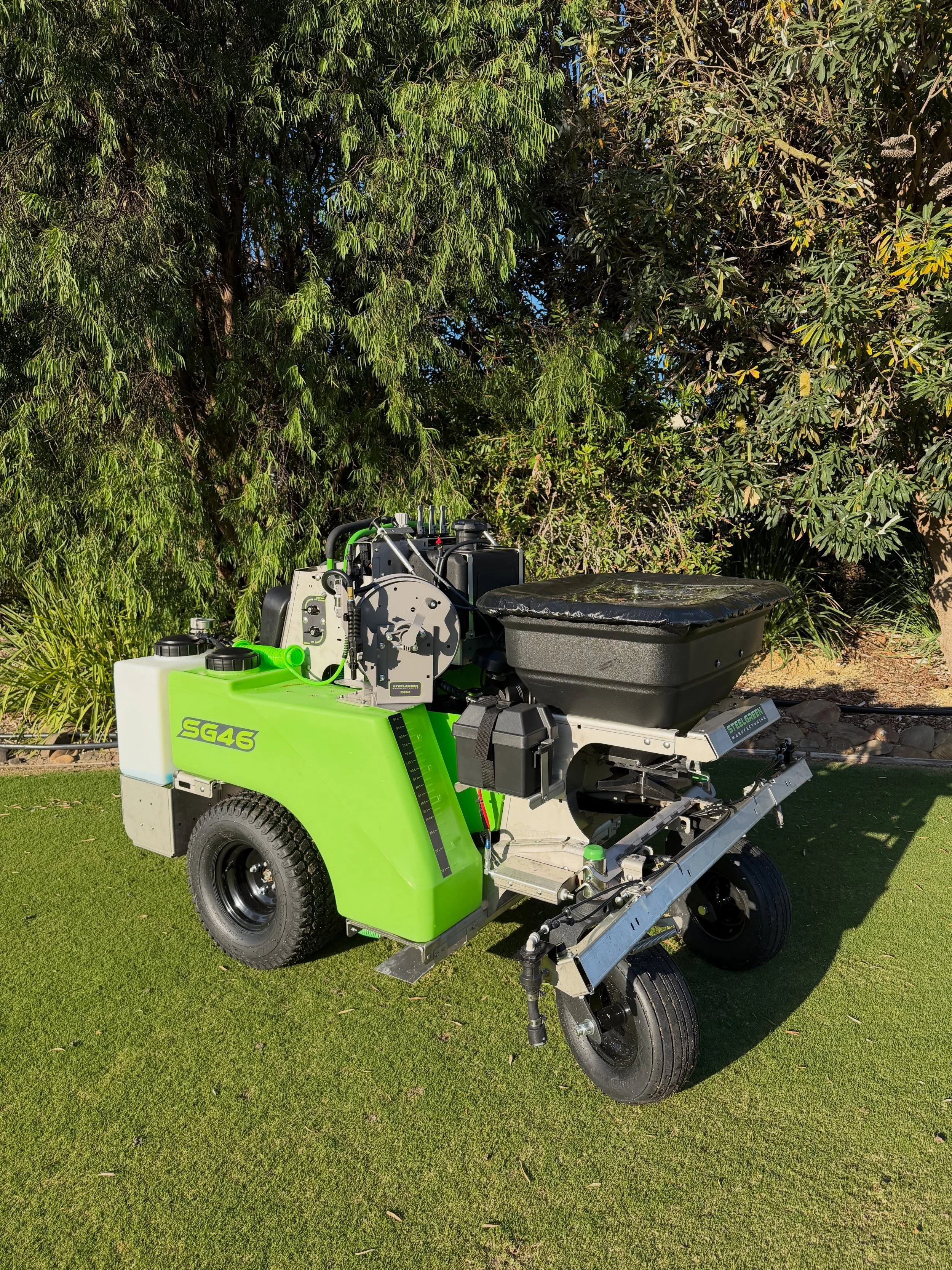 First Steel Green 46 Sprayer in Australia! 🇦🇺

Thrilled to bring this machine into the country. It&rsquo;s going to make a big difference to our operations by allowing us to:
* Spray much larger properties
* Complete applications significantly fast